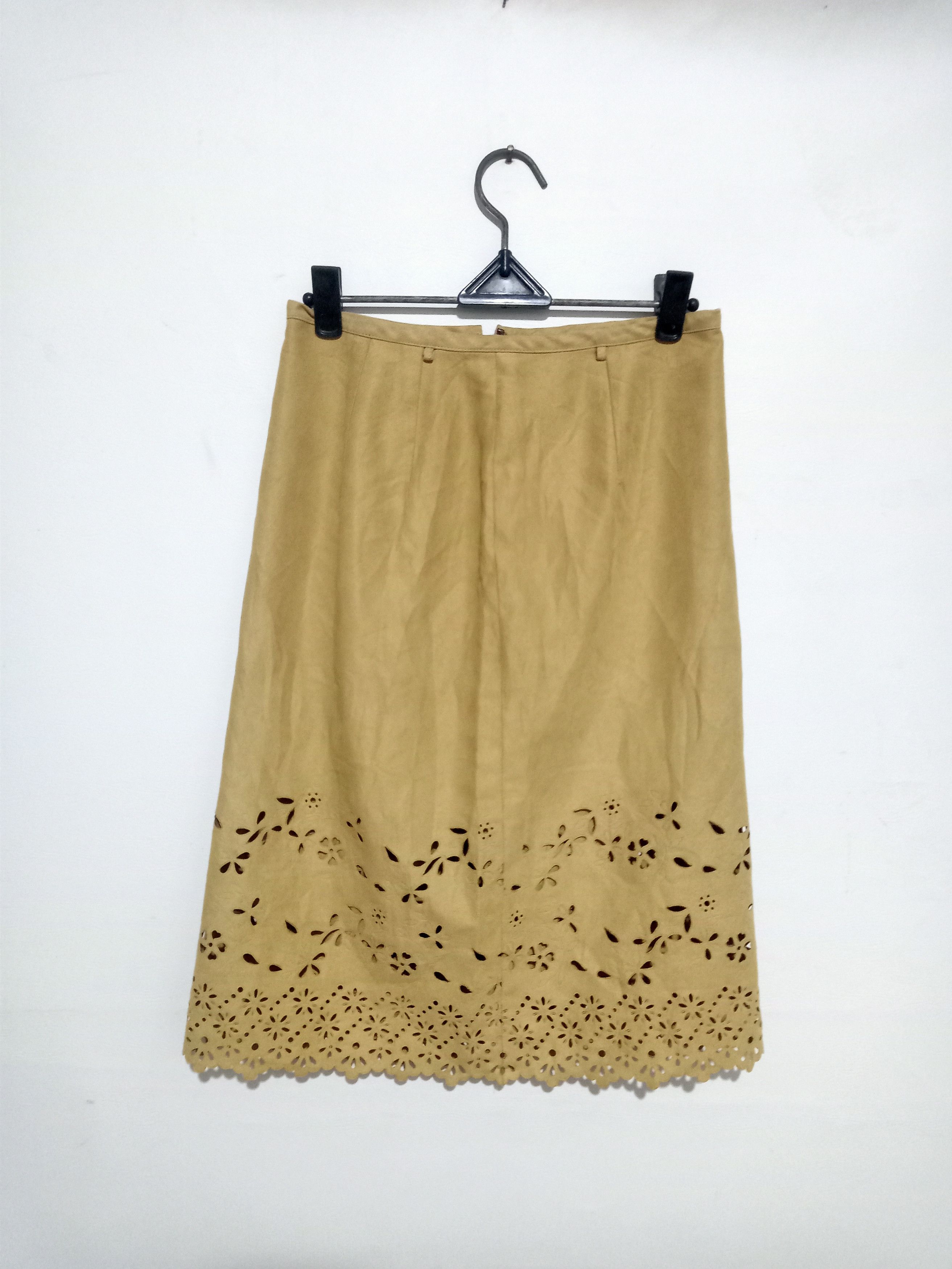 Designer × Michel Klein Michel Klein Paris midi skirt made in japan Size 27" / US 4 / IT 40 - 1 Thumbnail
