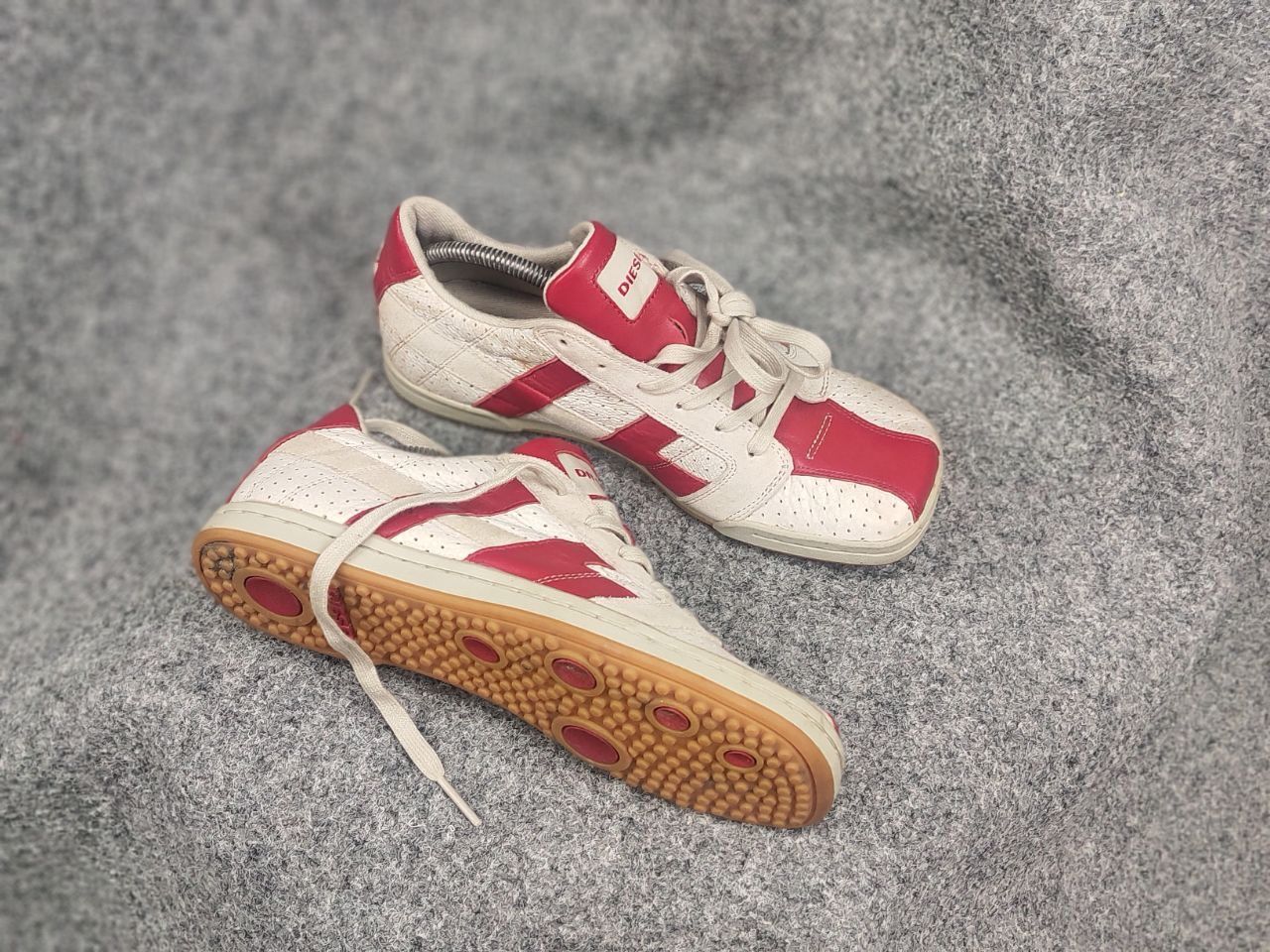 Diesel Vintage Diesel Clarita Y2K Leather square toe Sneakers Size US 9 / IT 39 - 2 Thumbnail