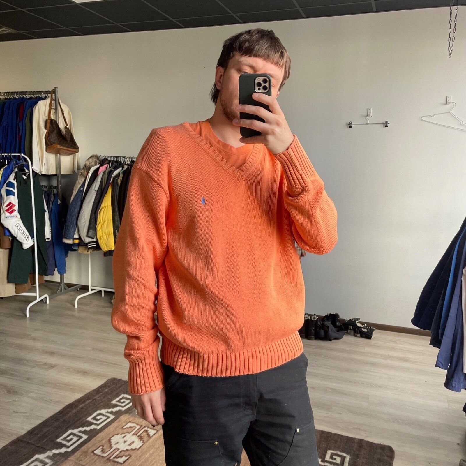 Polo Ralph Lauren Polo Ralph Lauren Vintage Cotton Knit Sweater 8581AC Size US XL / EU 56 / 4 - 1 Thumbnail