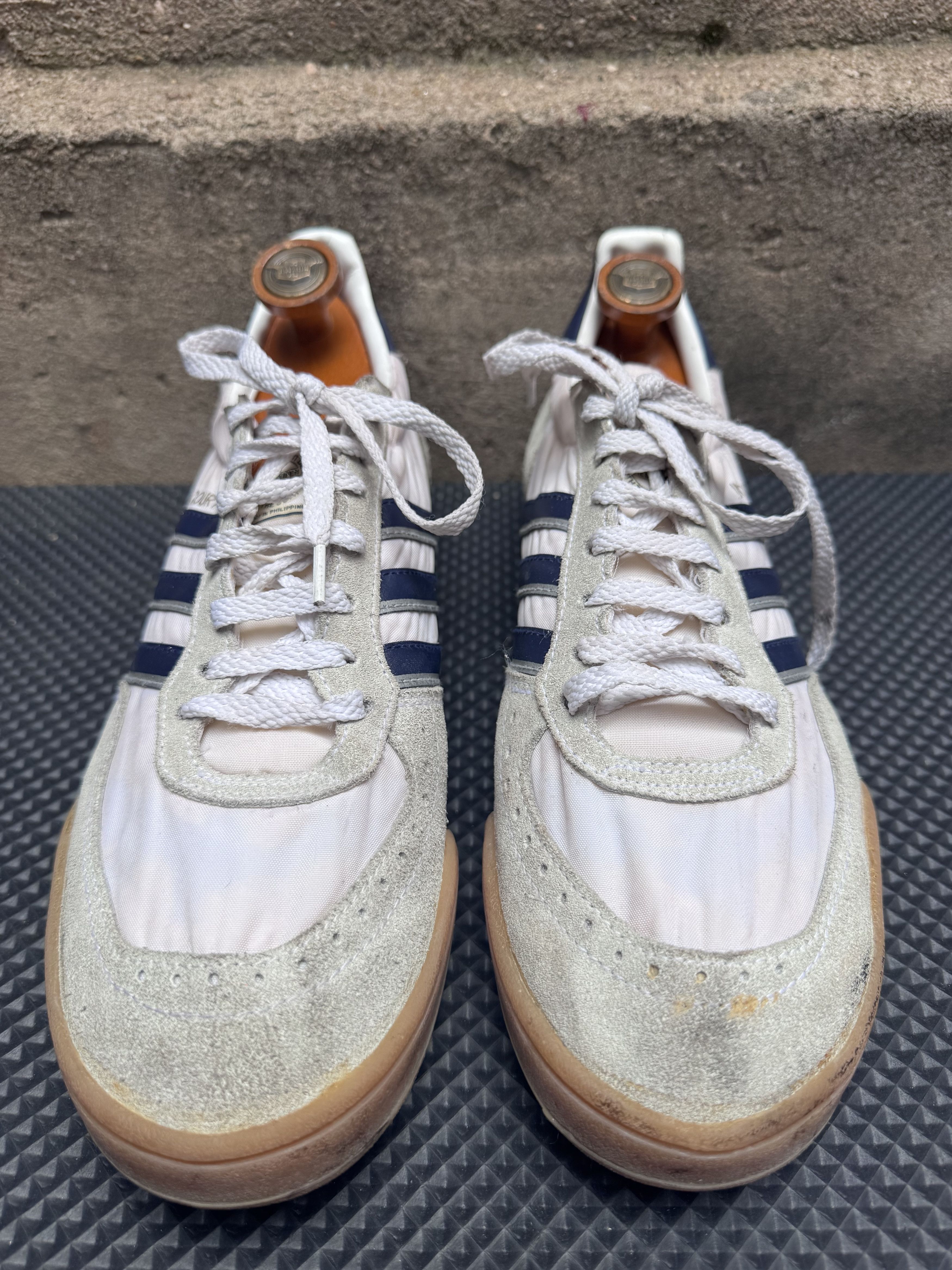 Adidas OG Vtg 70's Adidas Indoor Court Classic Running Trainers Size US 11.5 / EU 44-45 - 2 Thumbnail