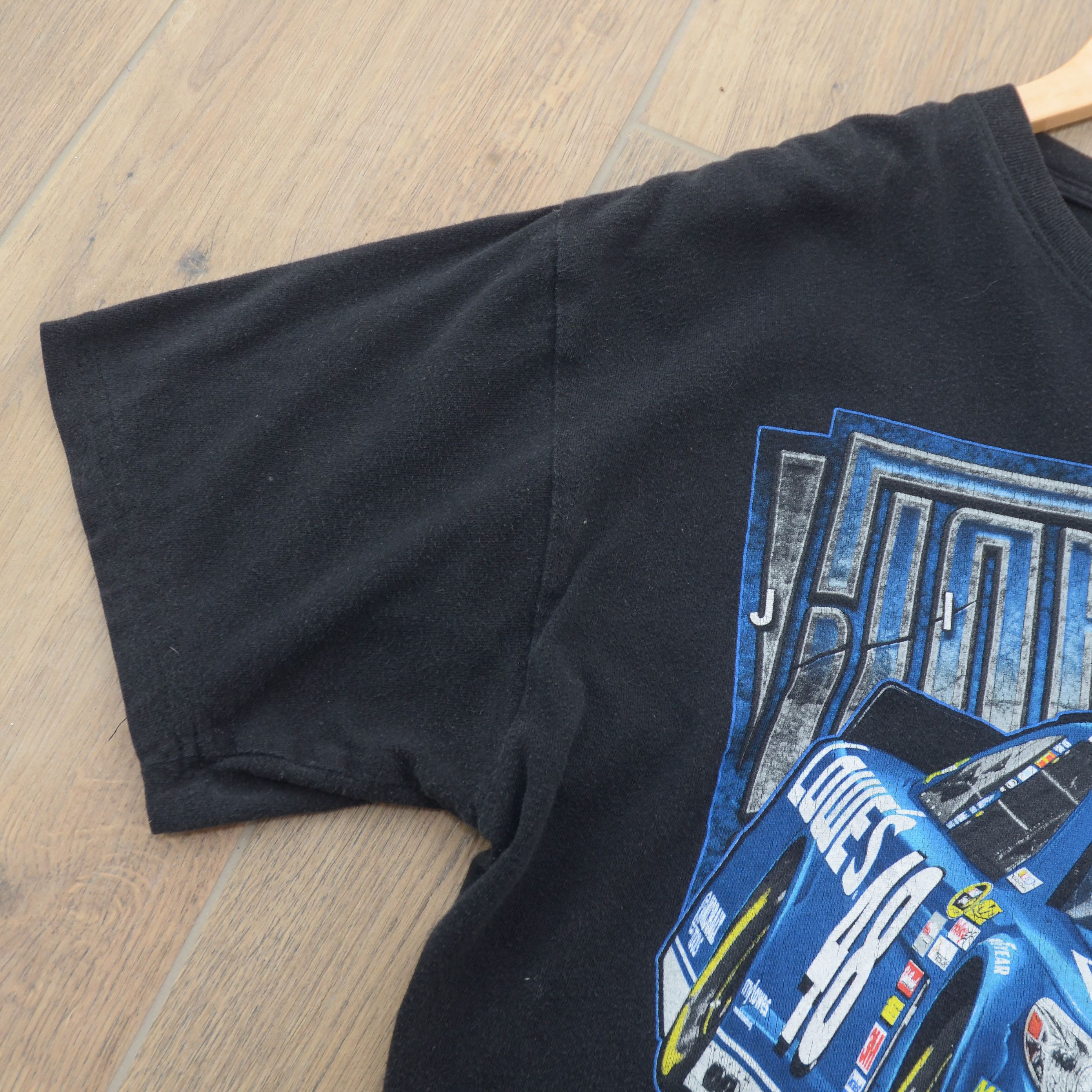 Formula 1 NASCAR Jimmie Johnson #48 Lowes T-Shirt Graphic Racing Merch Size US L / EU 52-54 / 3 - 5 Thumbnail
