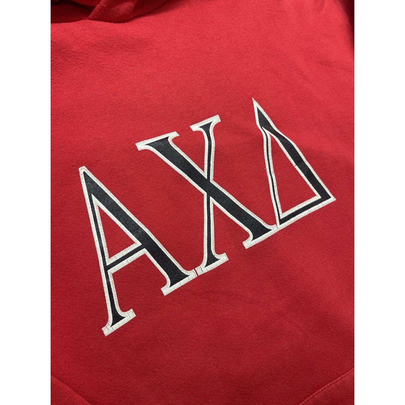 Russell Athletic VTG 90s Russell Athletic Red AX \Delta Alpha Chi Delta Soror Size US L / EU 52-54 / 3 - 2 Thumbnail