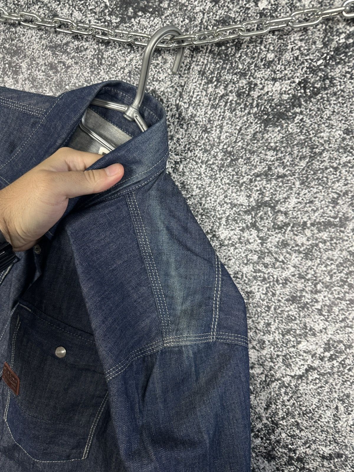 G-Star G-Star Raw Ranch Denim Shirt Long Sleeve Button Up Size L Size US L / EU 52-54 / 3 - 9 Thumbnail