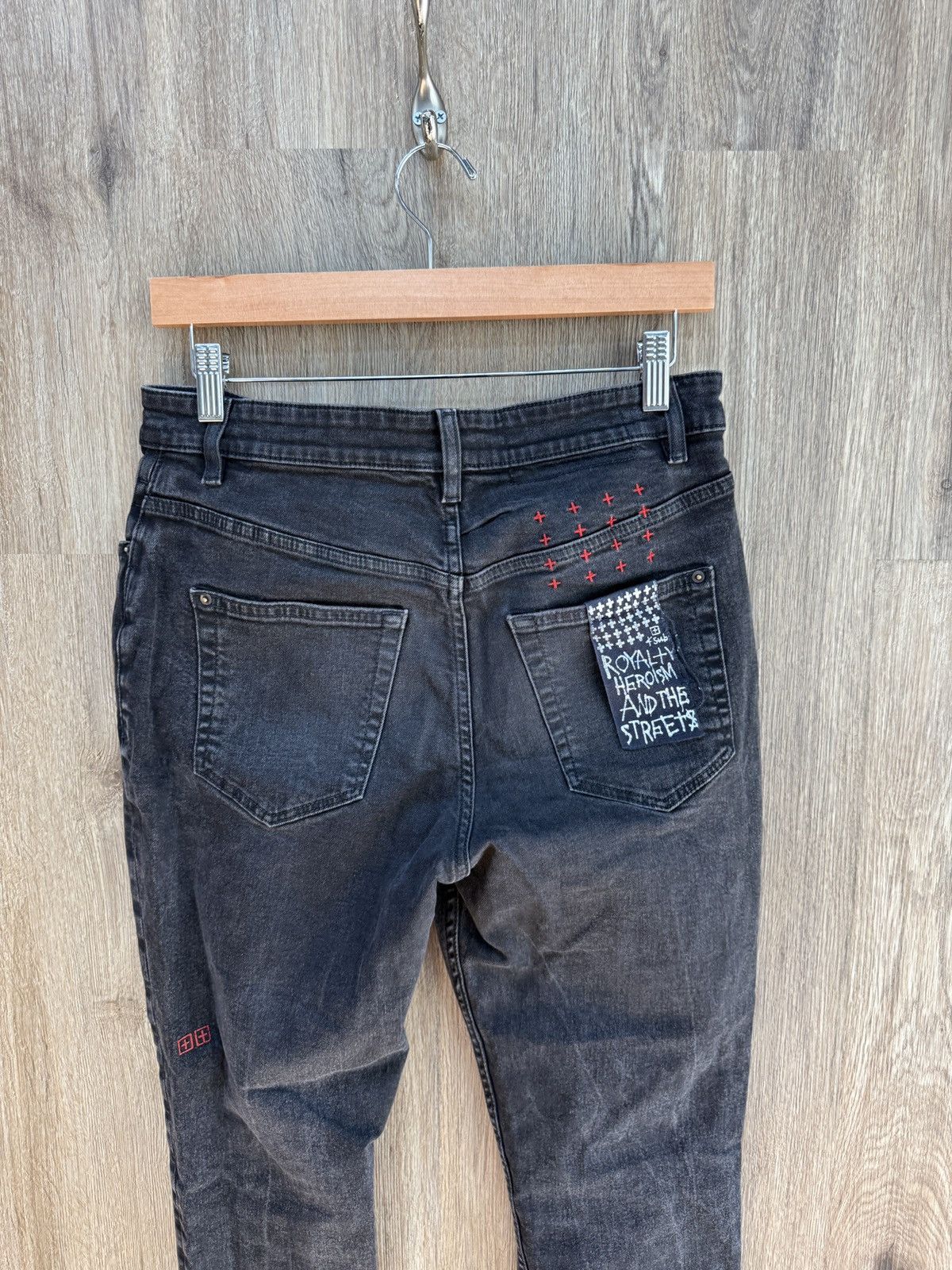 Ksubi Ksubi Black Denim Jeans Size US 30 / EU 46 - 7 Thumbnail