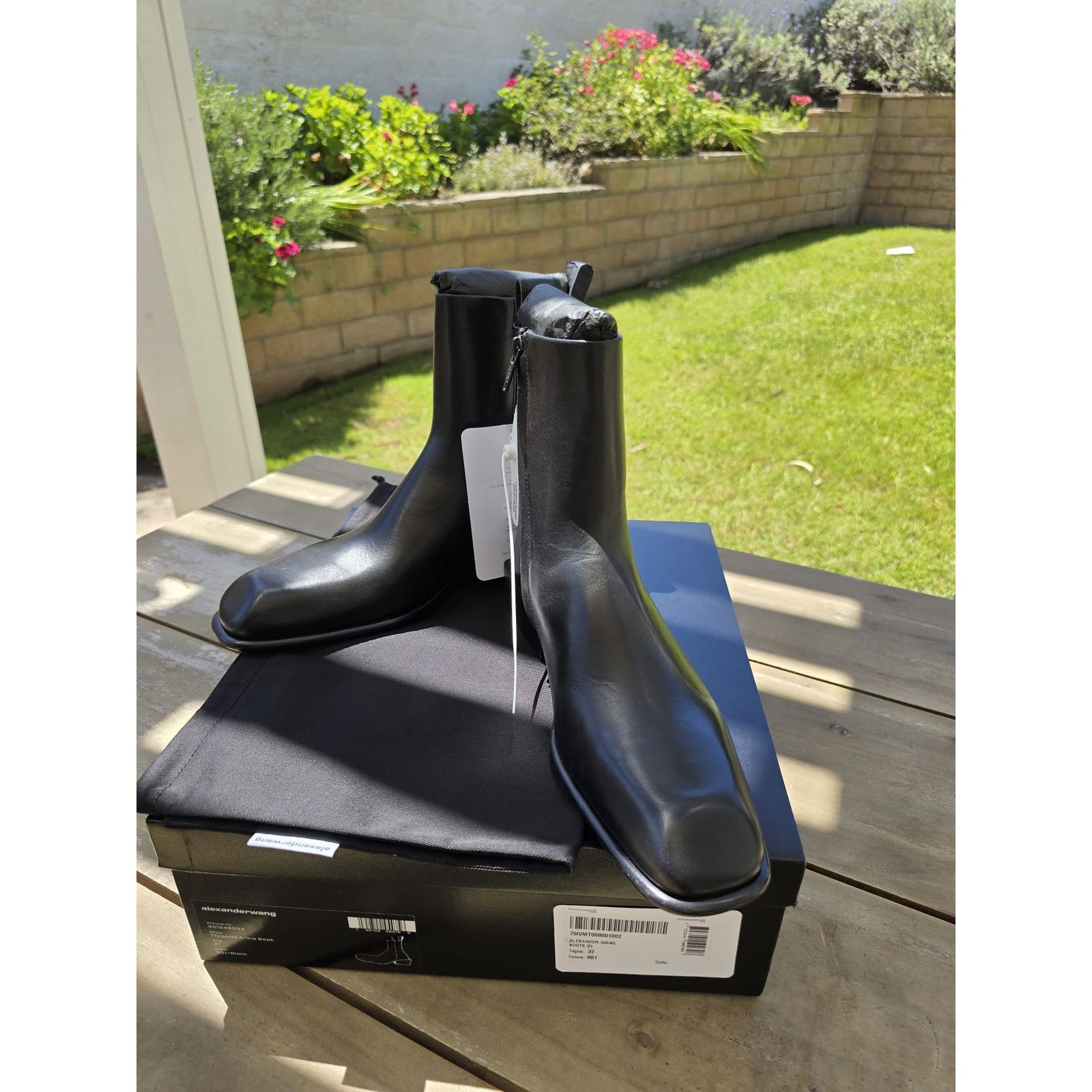 Alexander Wang Alexander Wang throttle leather ankle boot. NIB 37. 7 Size US 7 / IT 37 - 6 Thumbnail