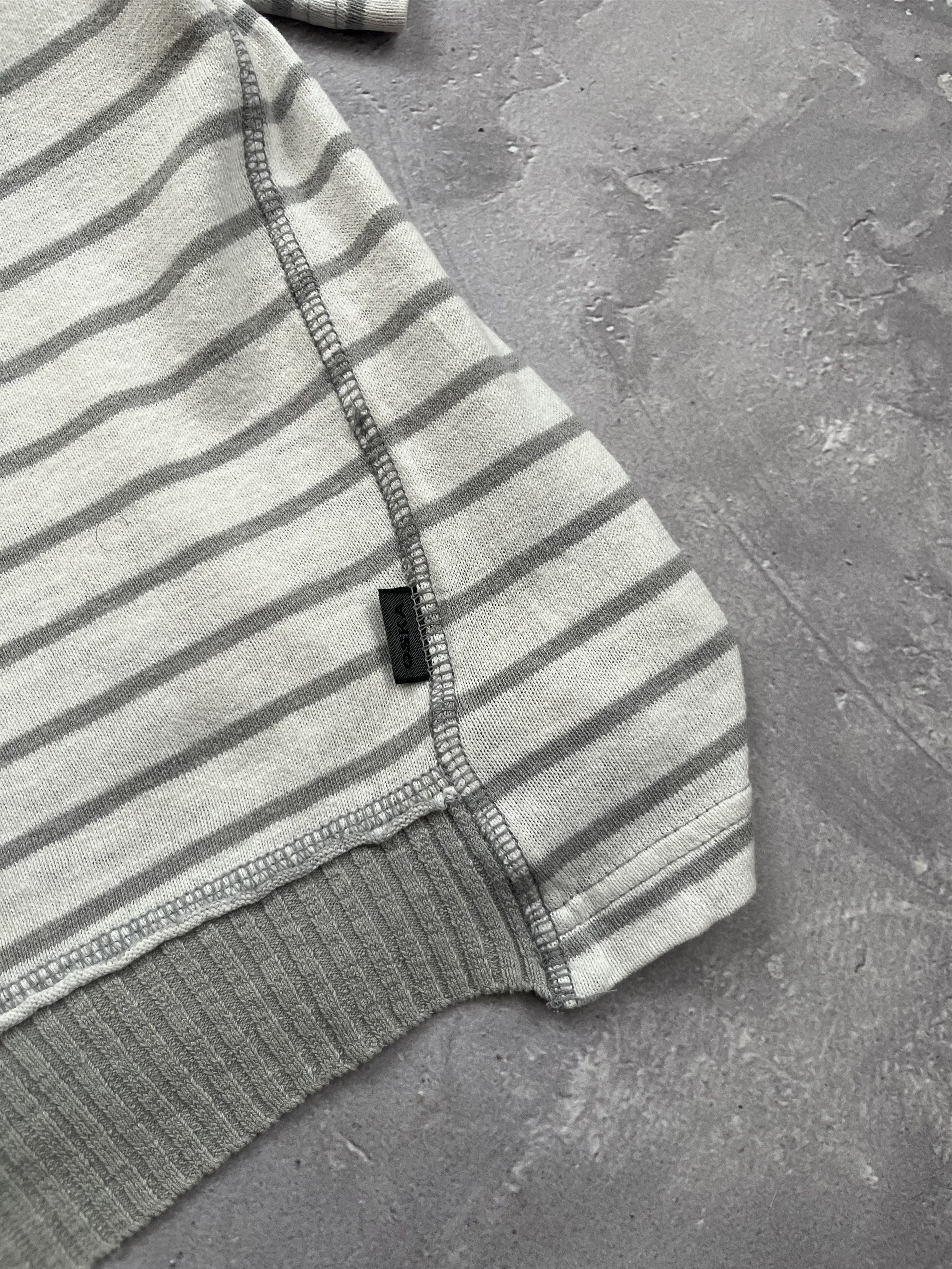 OSKA OSKA Hemp Cotton Oversized Tunic Striped Lagenlook Top Size M / US 6-8 / IT 42-44 - 2 Thumbnail