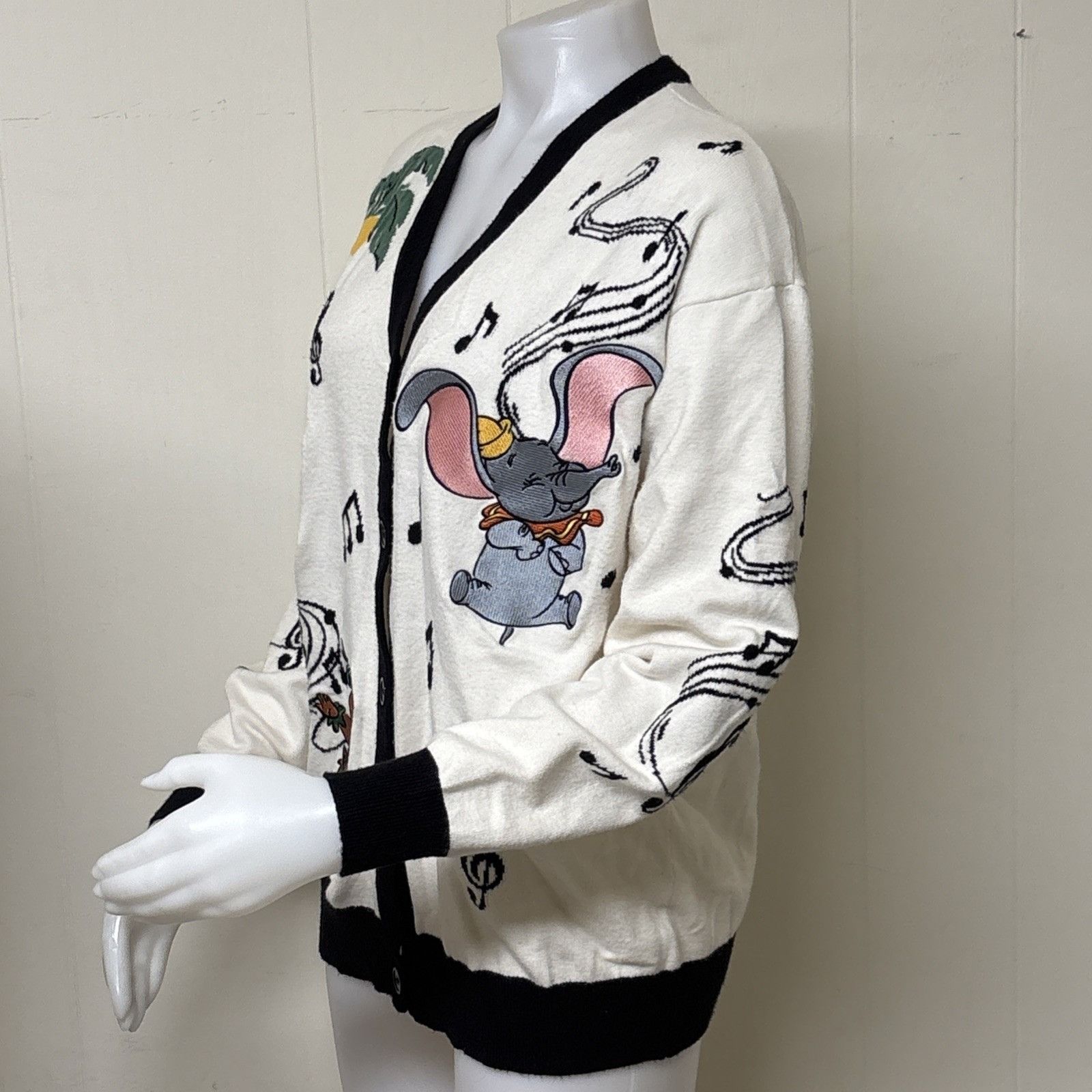 Disney Disney Lilo Stitch Sweater Womens M Its a Small World Varsit Size M / US 6-8 / IT 42-44 - 2 Thumbnail