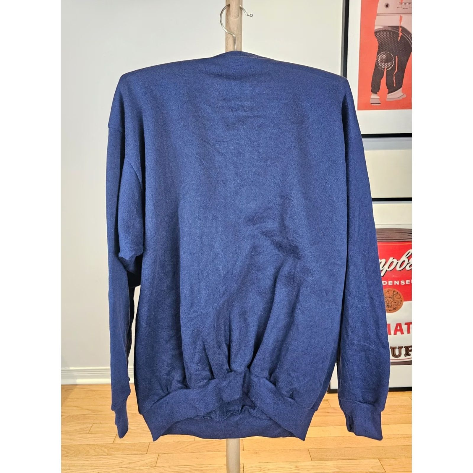 4SDESIGNS VINTAGE COTTON GROVE DESIGNS DEER NAVY SWEATSHIRT XLARGE Sweatshirt Mens Blue 1998 NWOT DEER NAVY XL Size US XL / EU 56 / 4 - 6 Thumbnail