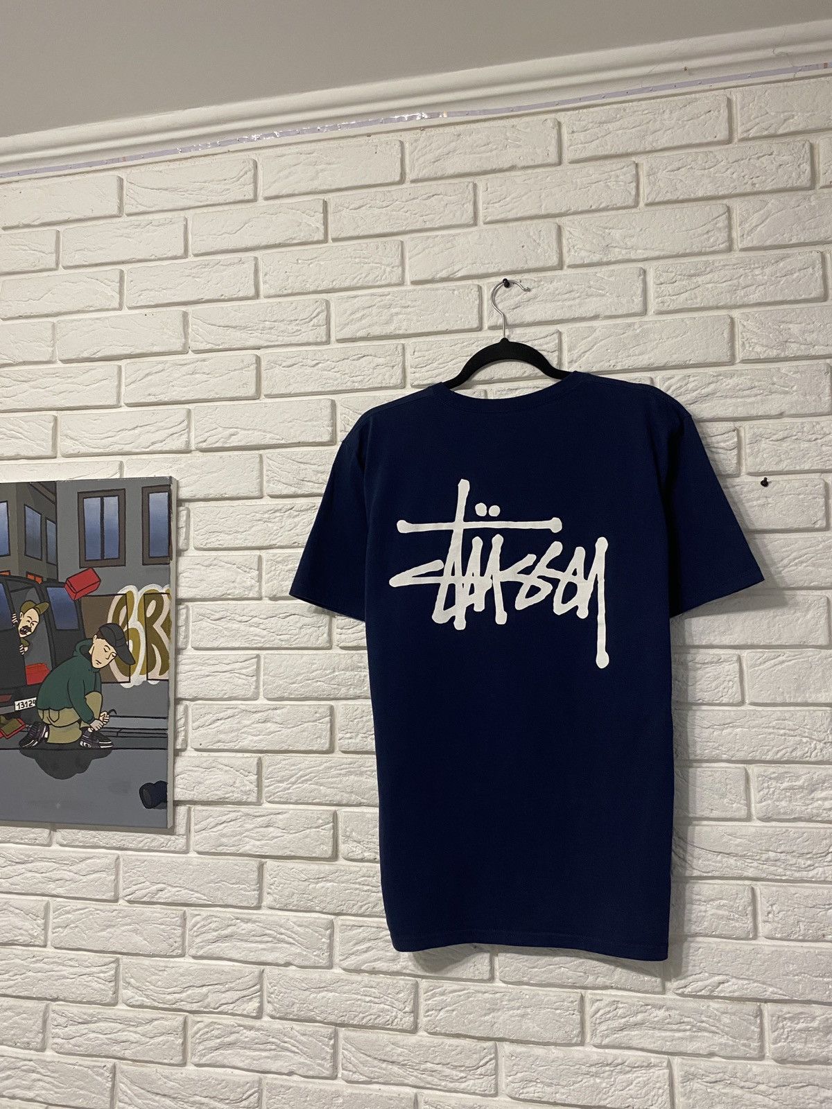 Stussy Vintage Y2K Stussy Big Logo T Shirt Size US M / EU 48-50 / 2 - 1 Thumbnail