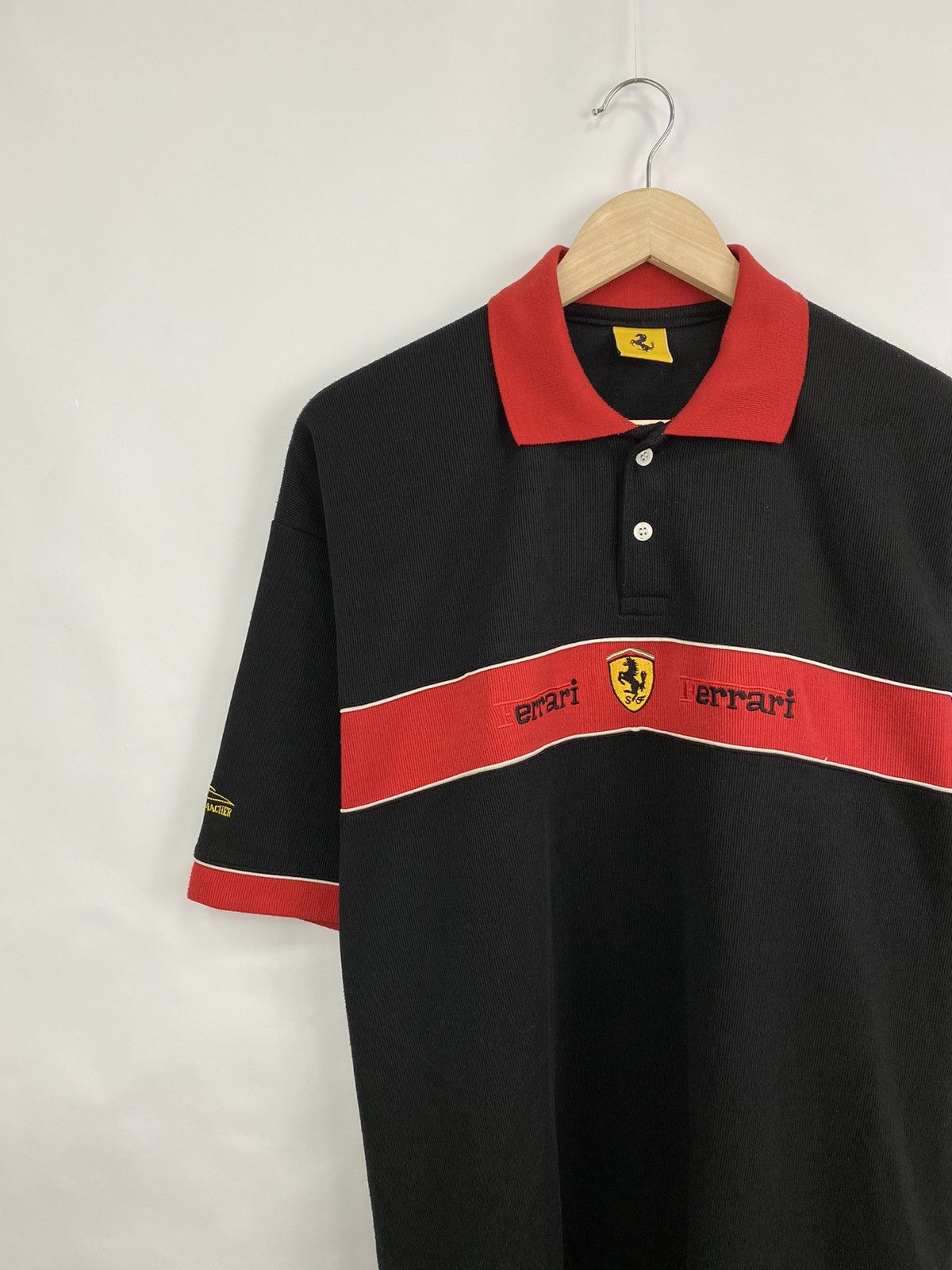 Ferrari Vintage 1996 Ferrari Michael Schumacher Racing F1 Graphic Size US XL / EU 56 / 4 - 2 Thumbnail