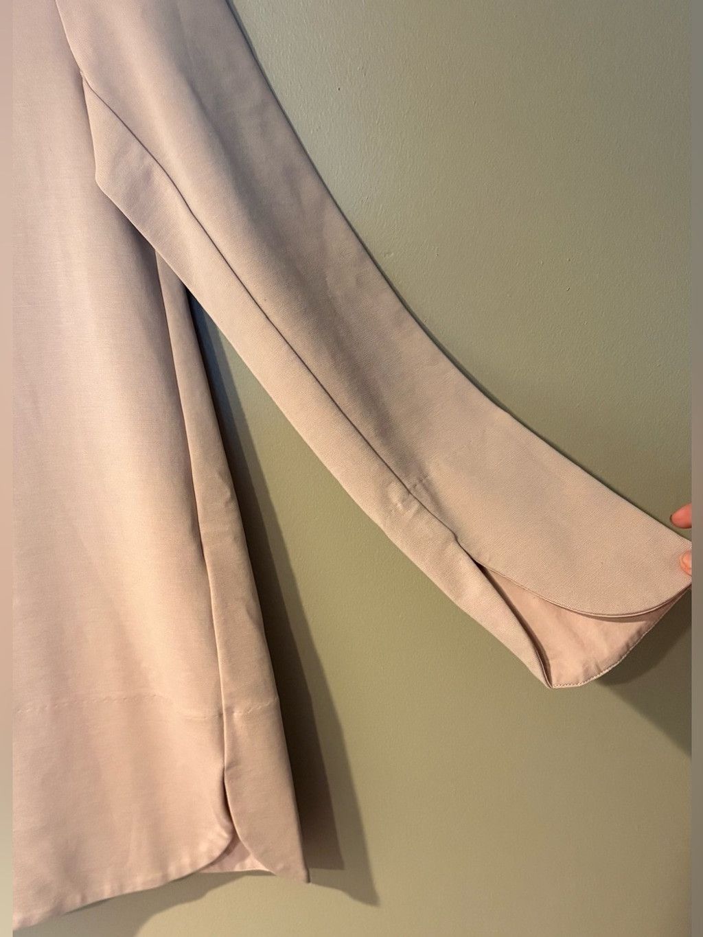 Cos COS blush pink boatneck structured oversized tunic shift dre Size XS / US 0-2 / IT 36-38 - 5 Thumbnail