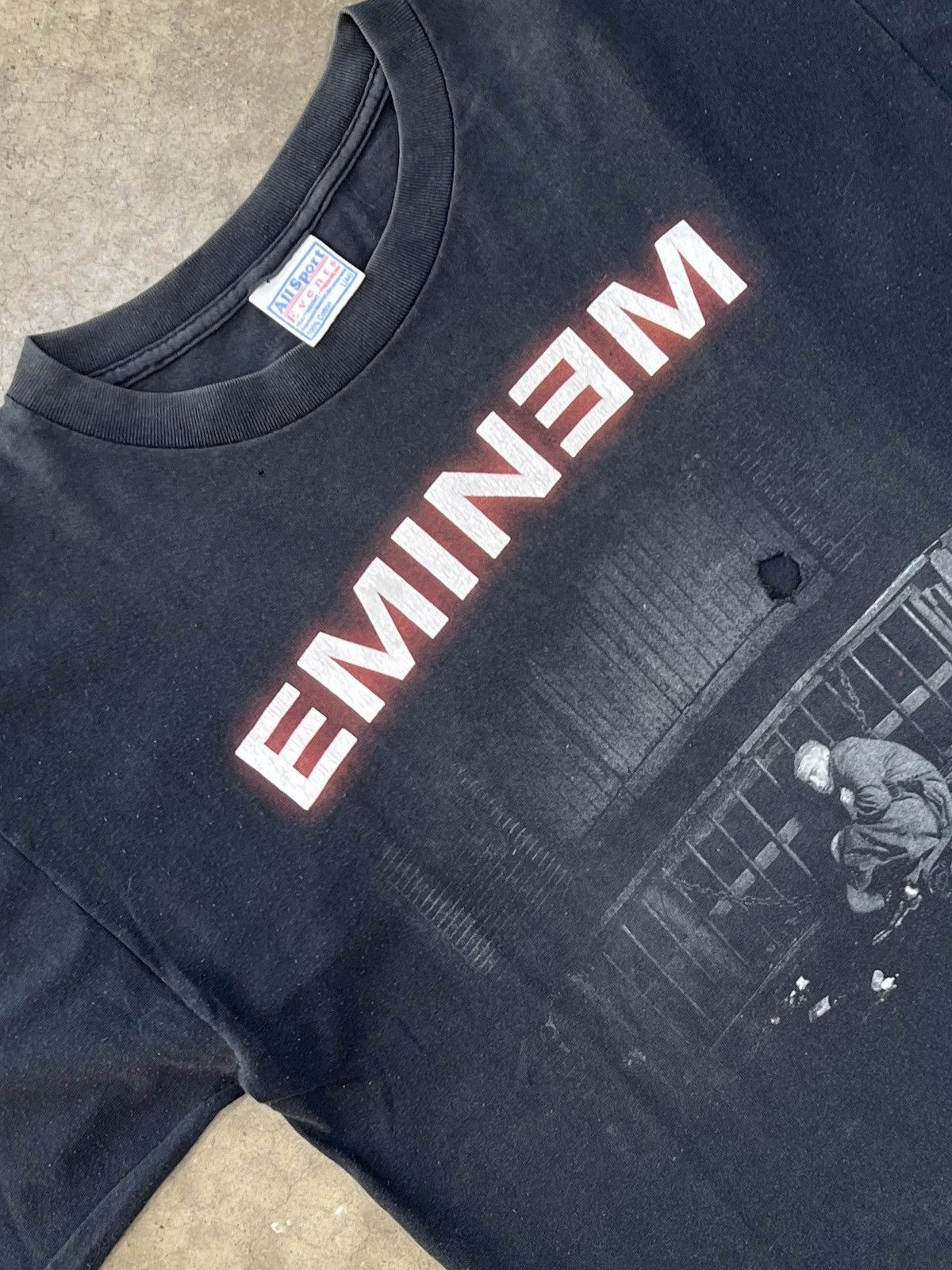 Band Tees Vintage 2000 Eminem Marshall Mathers Album Cover Tee Large Size US L / EU 52-54 / 3 - 1 Thumbnail