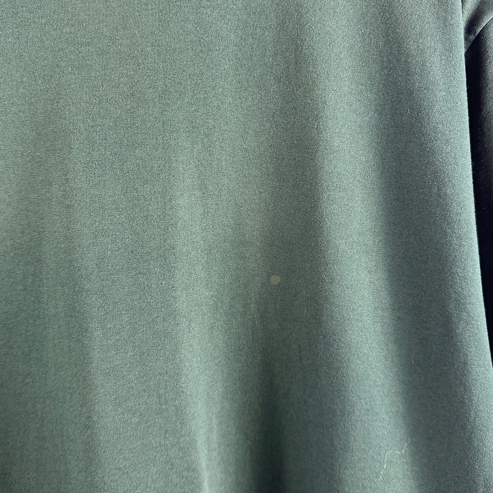 Jerzees Vintage 90s Forest Green Blank Tee Size US XL / EU 56 / 4 - 3 Thumbnail