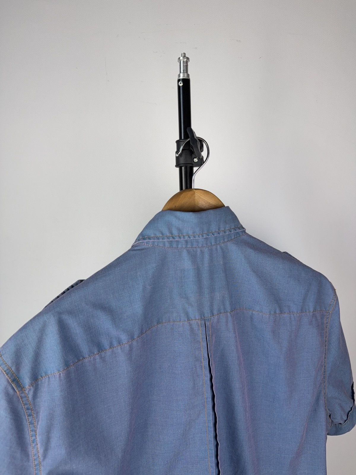 Other Vintage 90s Blauer USA Short Sleeve Air Force Military Shirt Size US XL / EU 56 / 4 - 11 Thumbnail