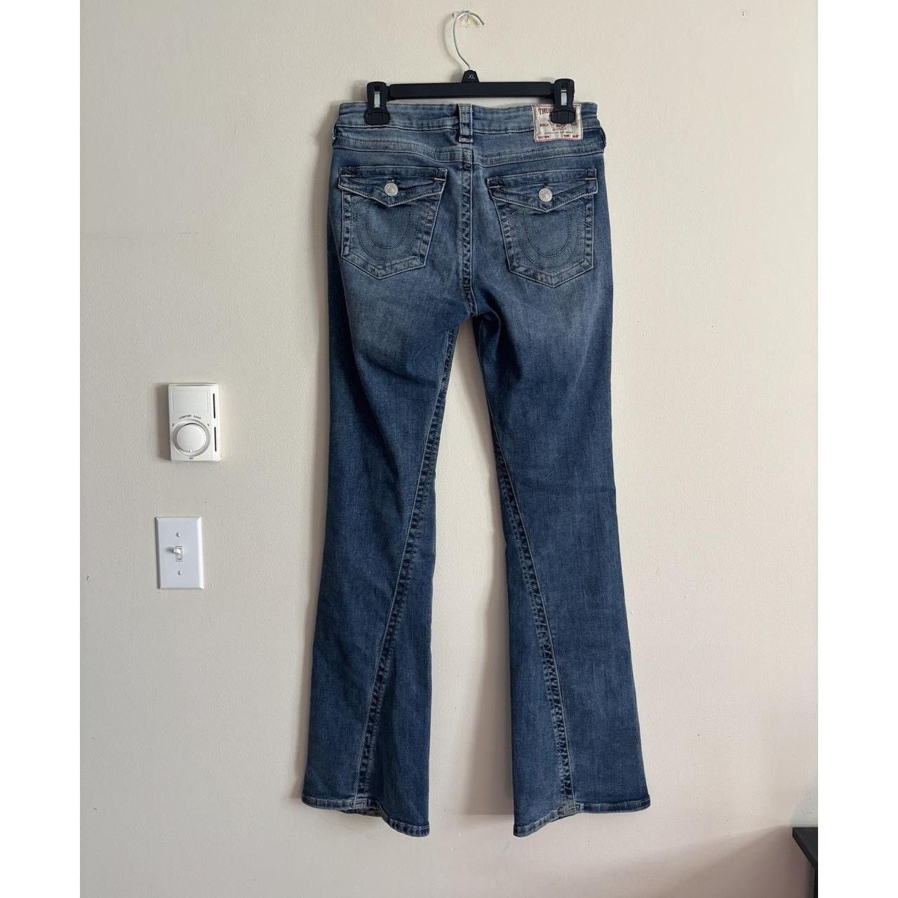 True Religion True Religion Jeans Joey Mid Rise Flare Size 30 Y2K cotton Size 30" / US 8 / IT 44 - 6 Thumbnail