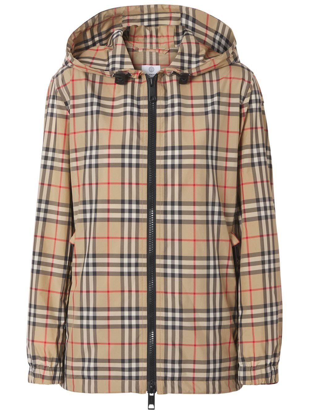 image of Burberry London England Everton Jacket Size 4 in Beige, Women's