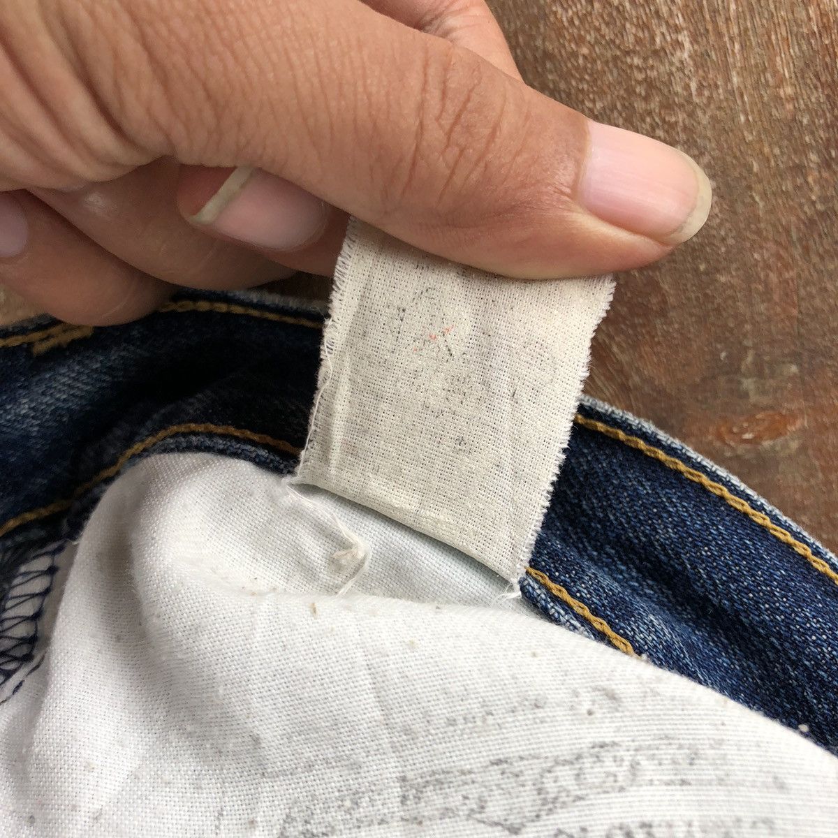 Levi's Vintage Levi's 702 Big E Selvedge Denim Pants Size US 33 - 13 Thumbnail
