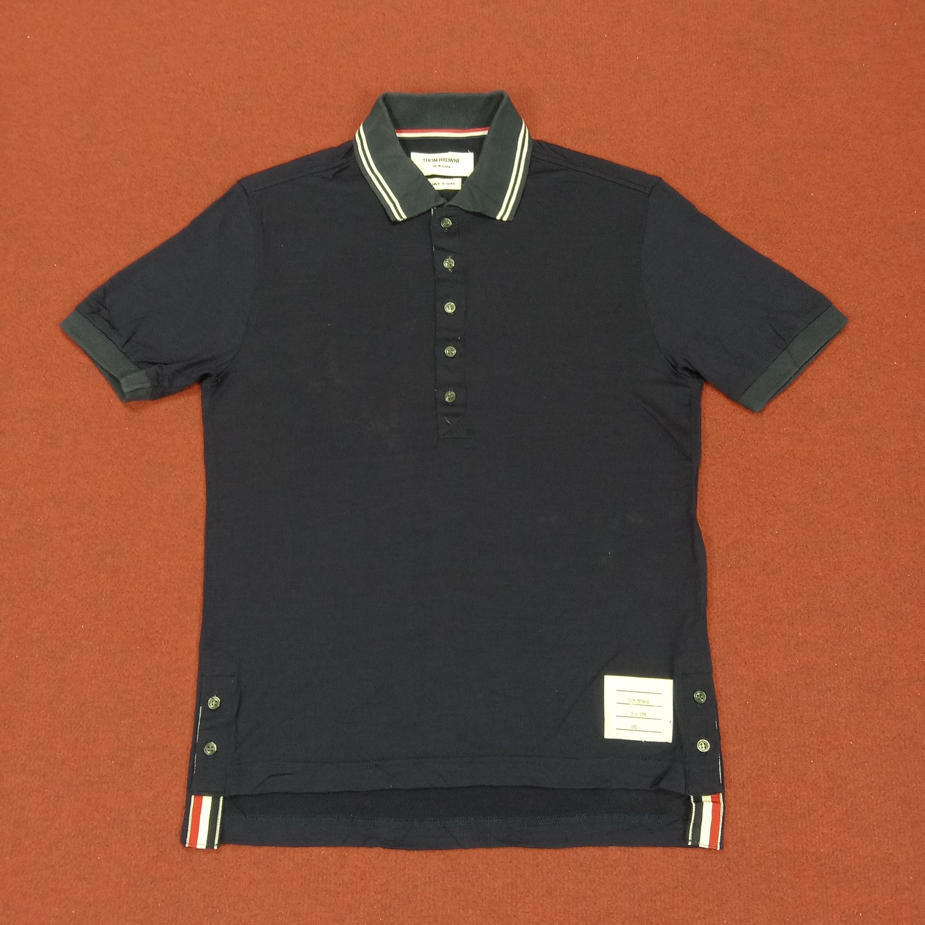Thom Browne Thom Browne Polos Casual Style Size US S / EU 44-46 / 1 - 1 Thumbnail