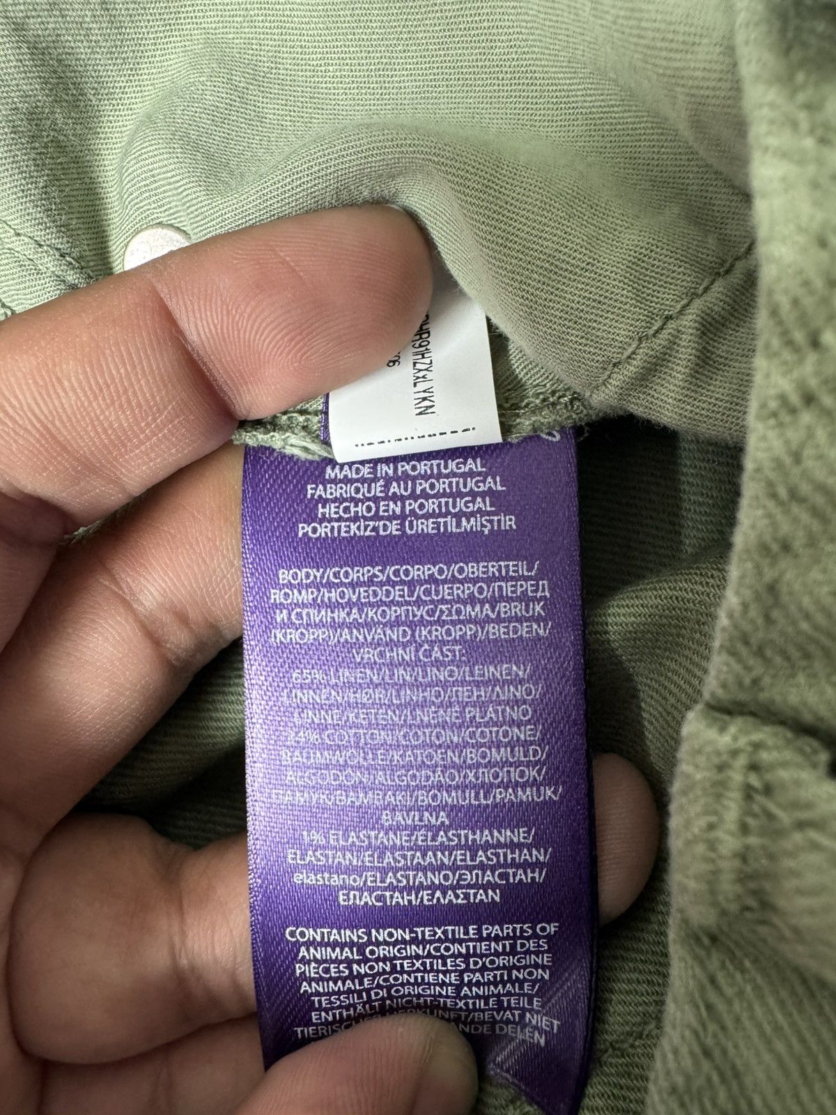 Ralph Lauren × Ralph Lauren Purple Label Ralph Lauren Purple Label Green Slim Fit Denim Size US 32 / EU 48 - 4 Thumbnail