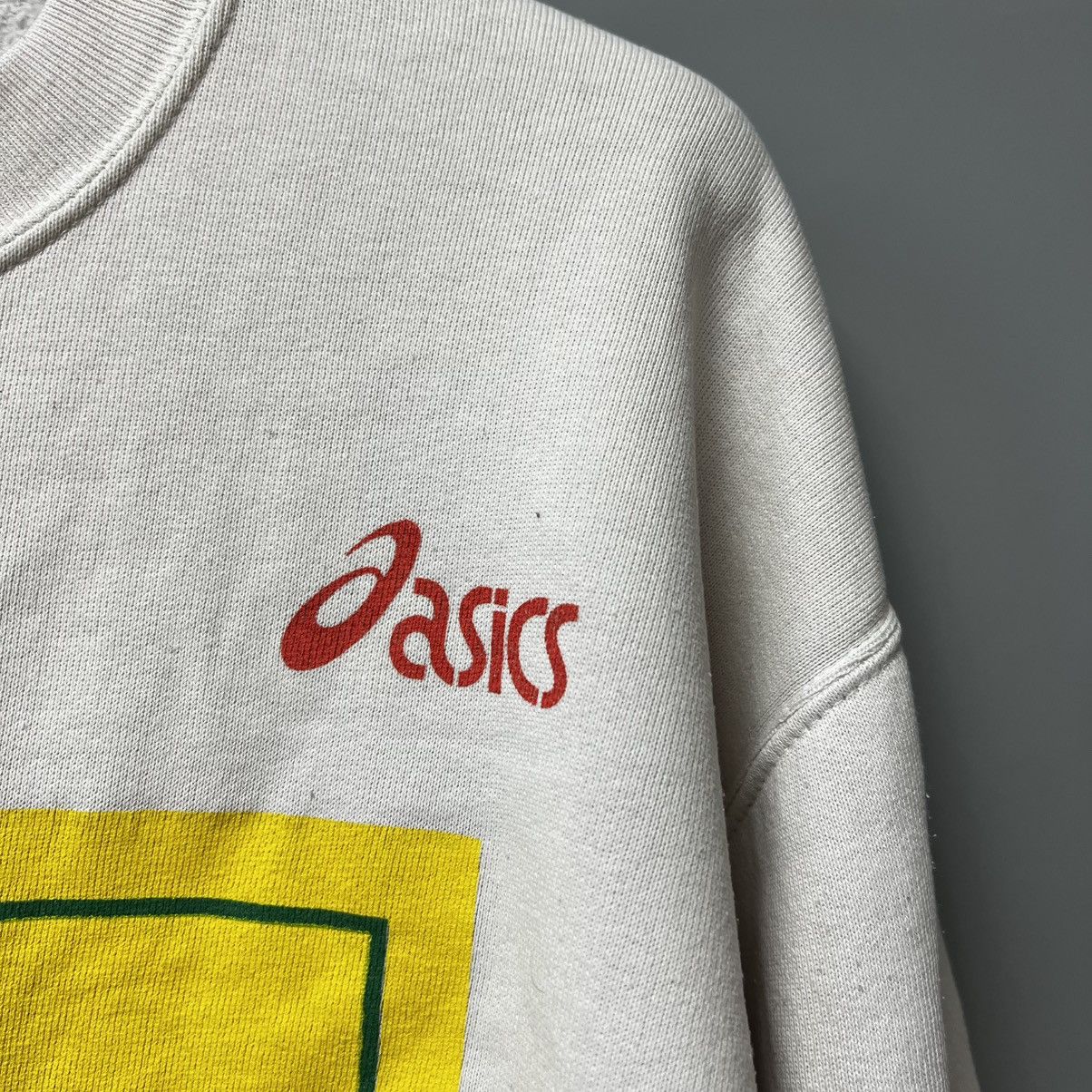 Asics 1997 Rare ASICS London Marathon “Flora” sweatshirt Size US M / EU 48-50 / 2 - 12 Thumbnail