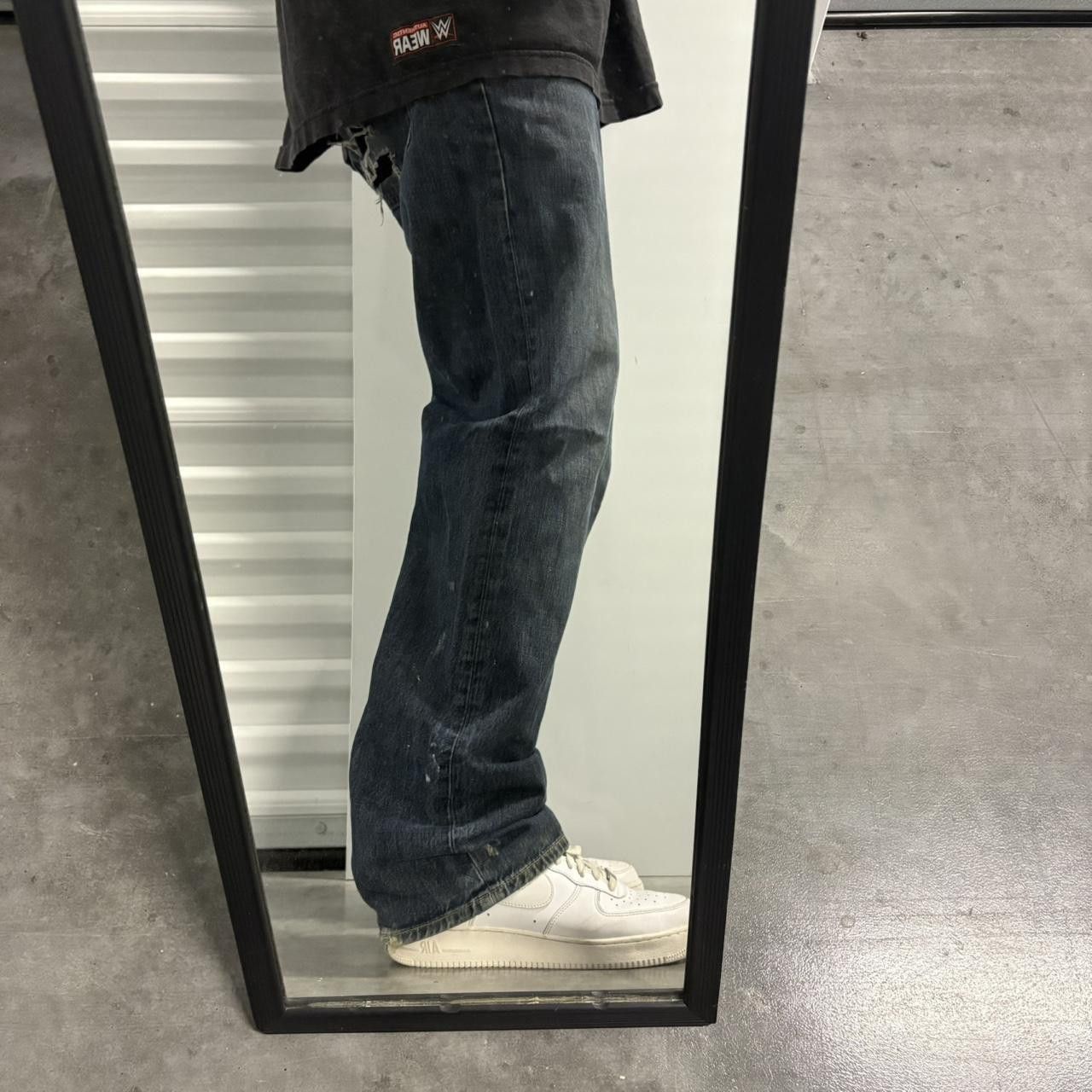 Gap Crazy Vintage Y2K/2000s Baggy Gap Relaxed Streetwear Dark Wash Denim Jeans! Size US 32 / EU 48 - 2 Thumbnail