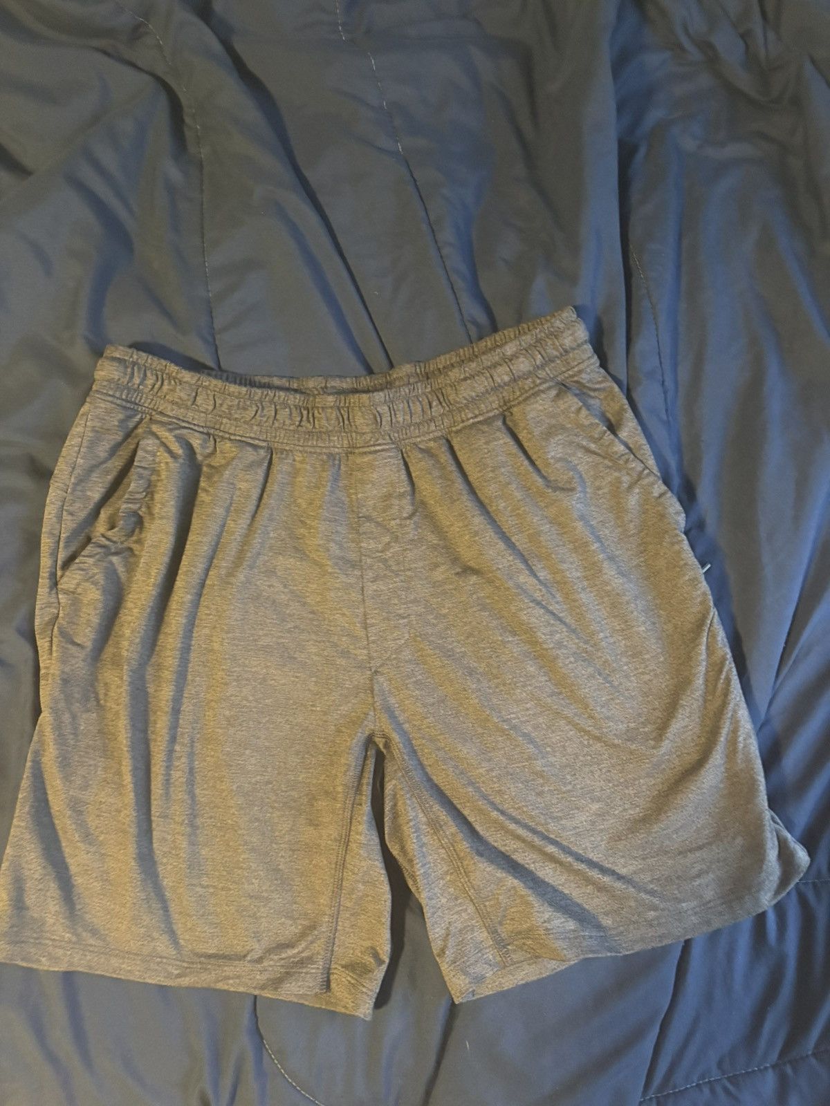 Other All in Motion Gray Athletic Shorts Drawstring, Zipper Pocket Size US 30 / EU 46 - 9 Thumbnail