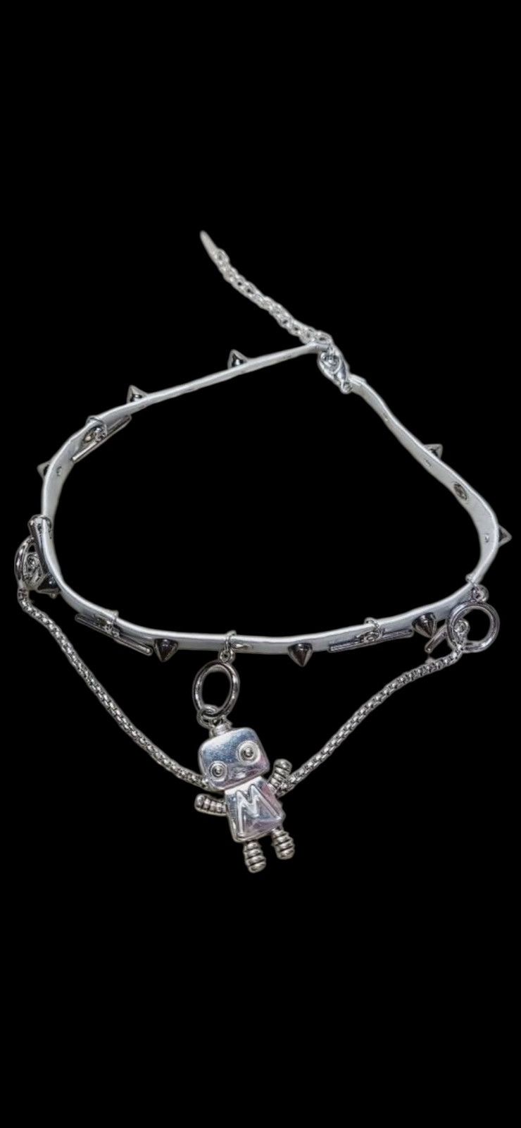 Jewelry Cyber Punk Robot Choker Size ONE SIZE - 4 Thumbnail