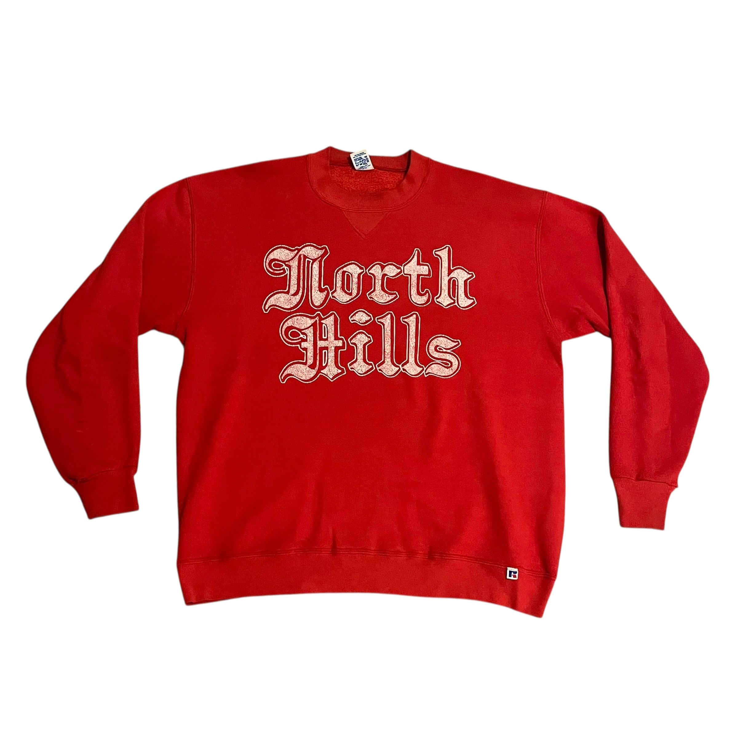 Russell Athletic × Vintage VINTAGE North Hills Russell Athletic Crewneck Sweatshirt Size US XL / EU 56 / 4 - 1 Thumbnail