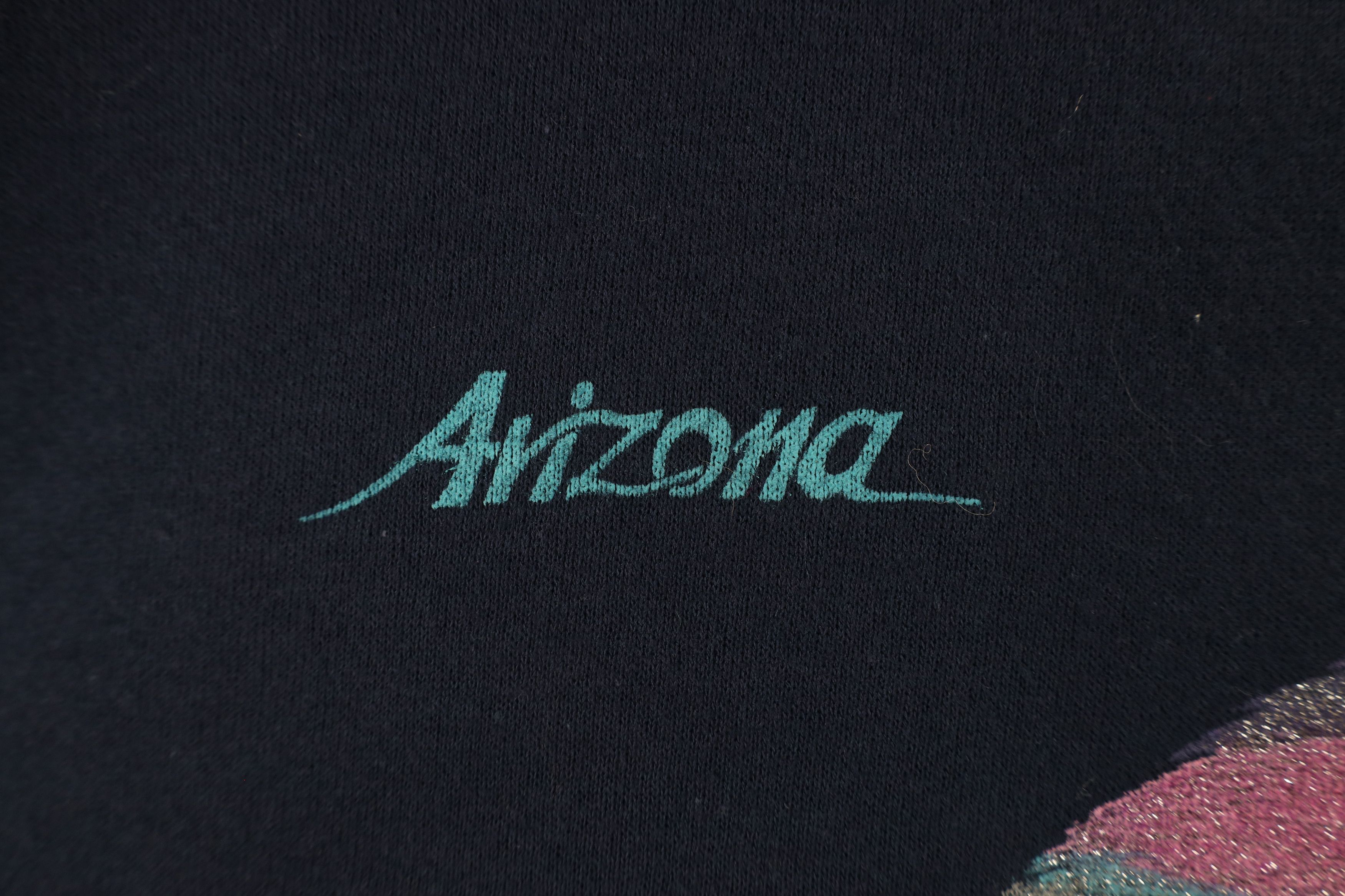 Vintage Vintage 90s Streetwear Out Arizona Feather Sweatshirt USA Size XXL / US 16-18 / IT 52-54 - 5 Thumbnail
