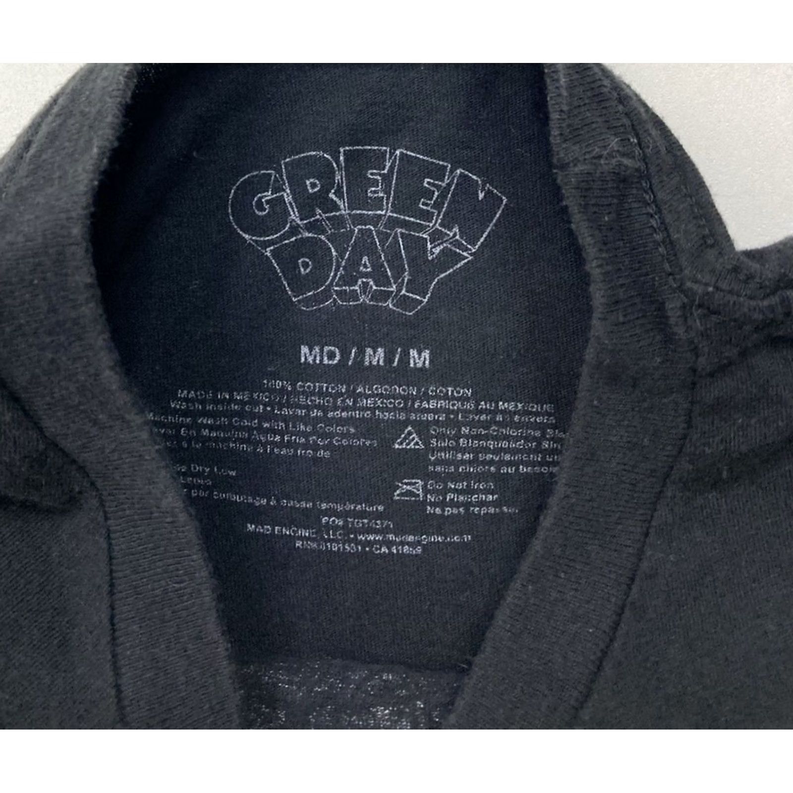 Etro VINTAGE Green Day Dookie Retro Graphic T-shirt Women Medium Black Short Sleeve Music Size M / US 6-8 / IT 42-44 - 4 Thumbnail