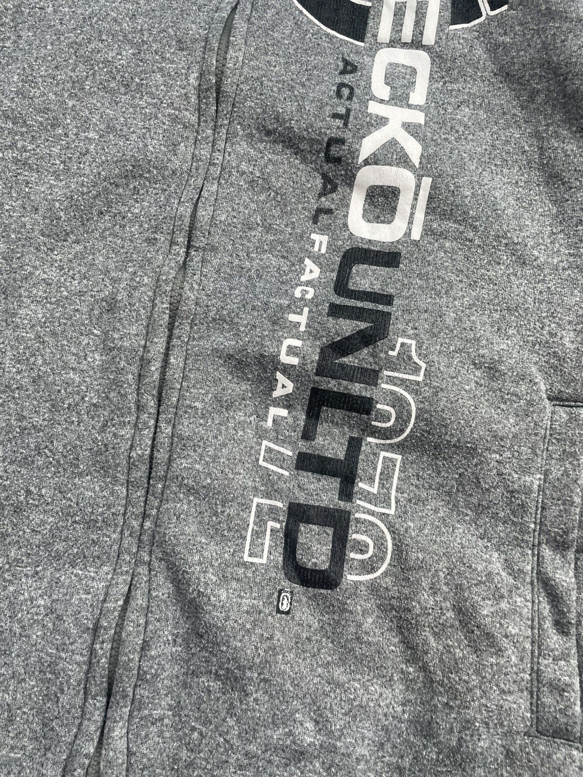 Ecko Unltd. Vintage Big Logo Rare Skate Rap Ecko Unltd Zip Hoodie Size US XL / EU 56 / 4 - 7 Thumbnail