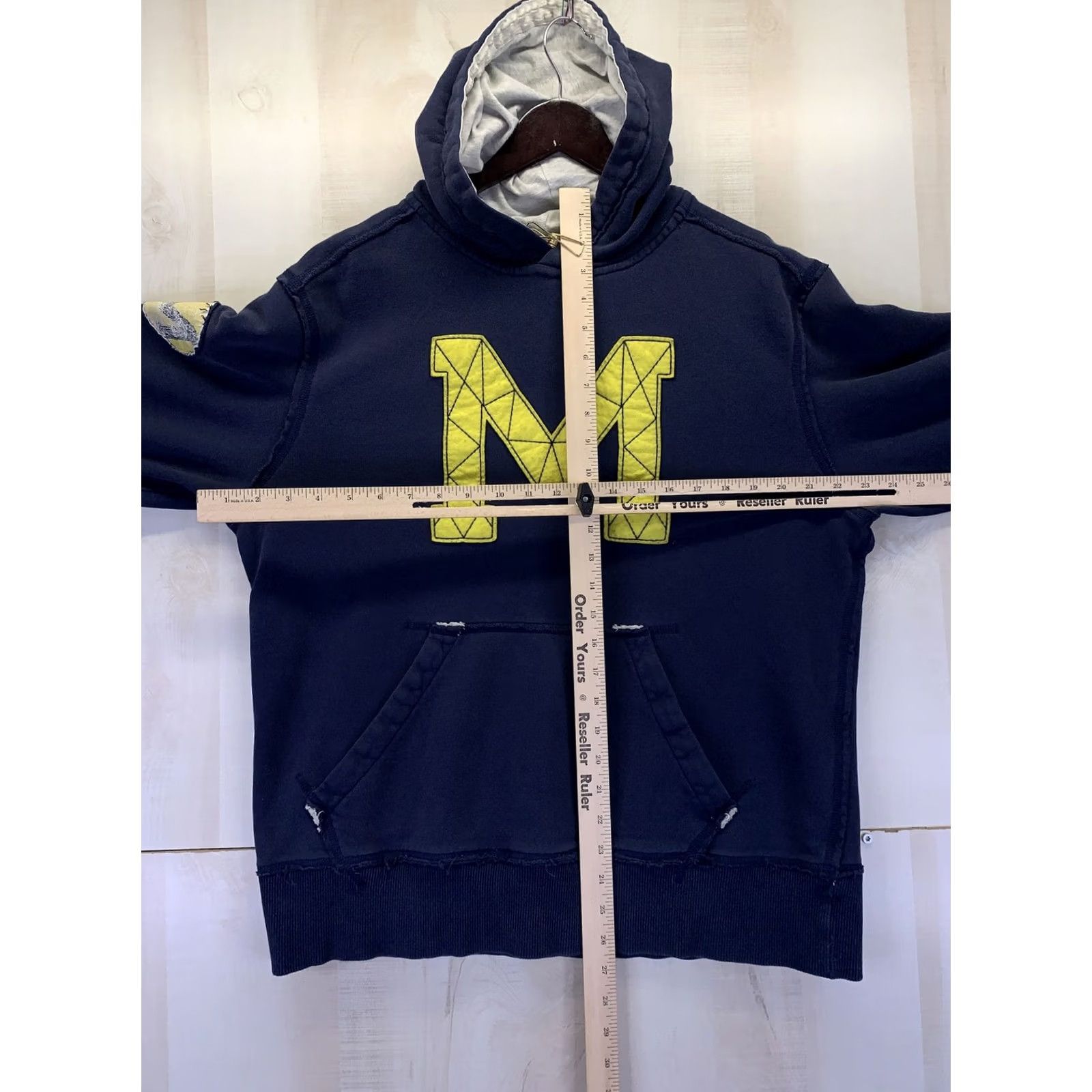 Adidas VINTAGE adidas Trefoil Embroidered Distressed Hoodie Mens Medium Unisex-9731 Size US M / EU 48-50 / 2 - 7 Thumbnail