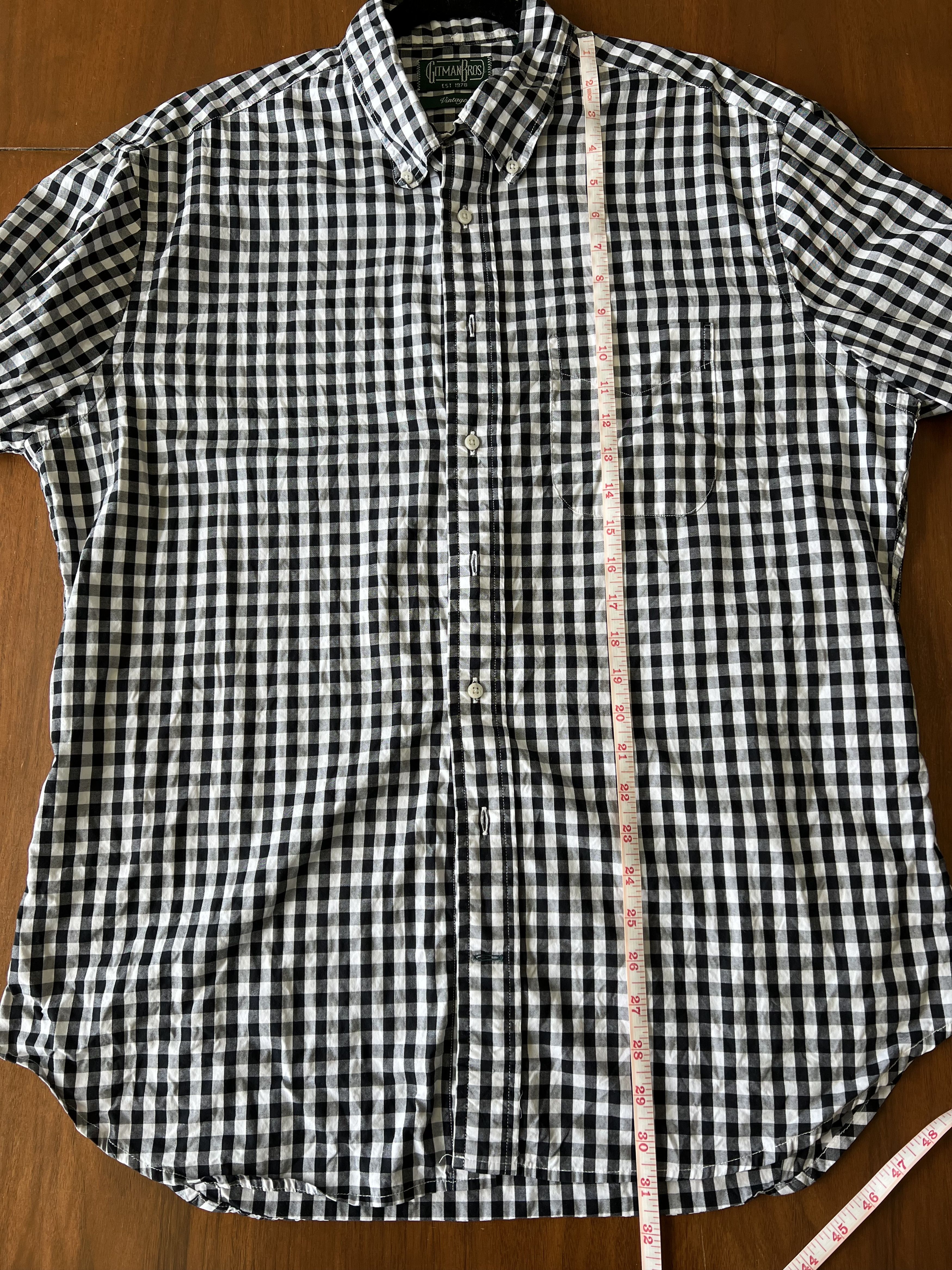 Gitman Bros. Vintage Plaid Button Up Size US XL / EU 56 / 4 - 3 Thumbnail