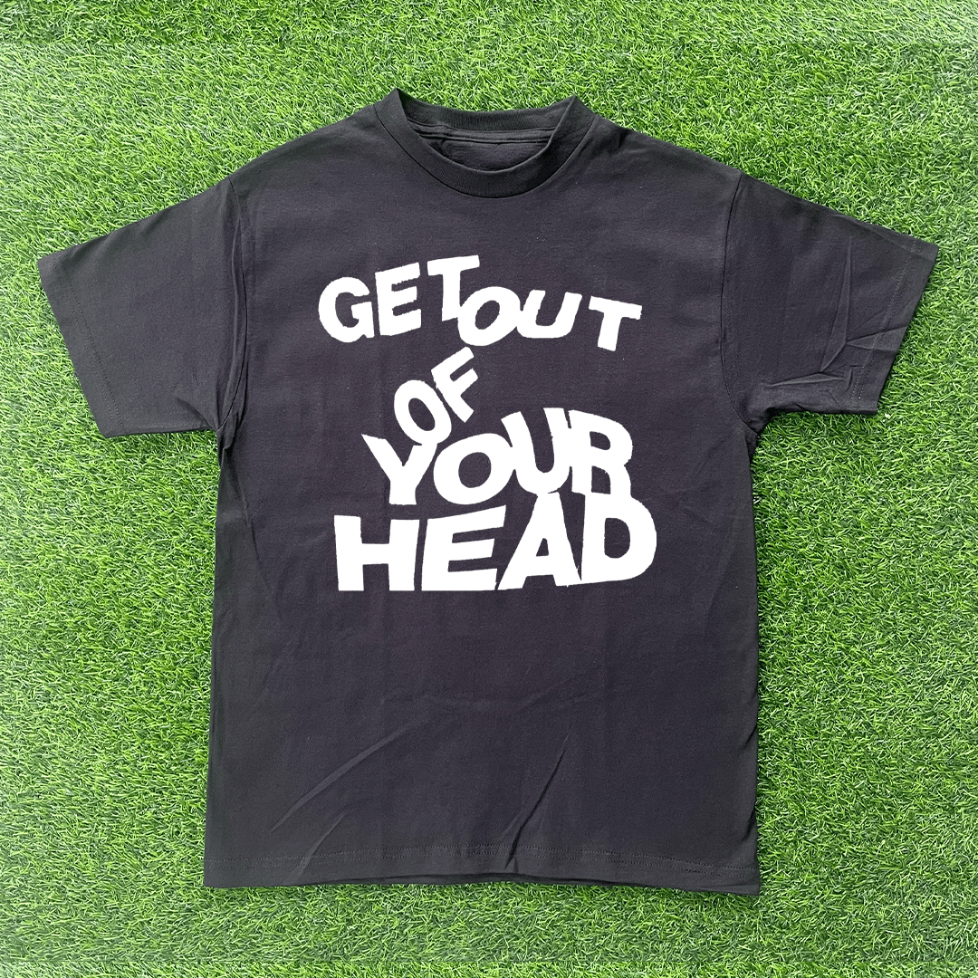 Vintage GET OUT OF YOUR HEAD TSHIRT Size US M / EU 48-50 / 2 - 1 Preview