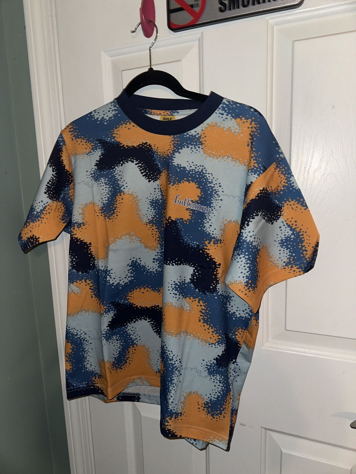 Golf Wang Orange & Blue Camo Golfwang t-shirt Size US S / EU 44-46 / 1 - 1 Thumbnail