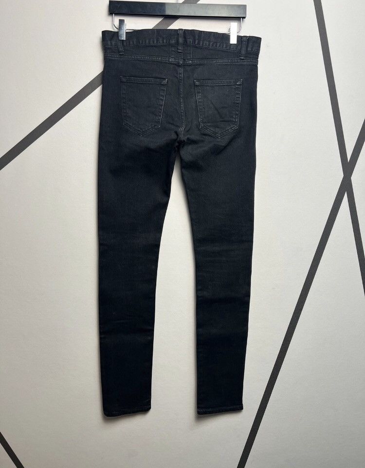 Saint Laurent Paris × Yves Saint Laurent Saint laurent slp 16aw black basic jeans Size US 31 - 2 Thumbnail