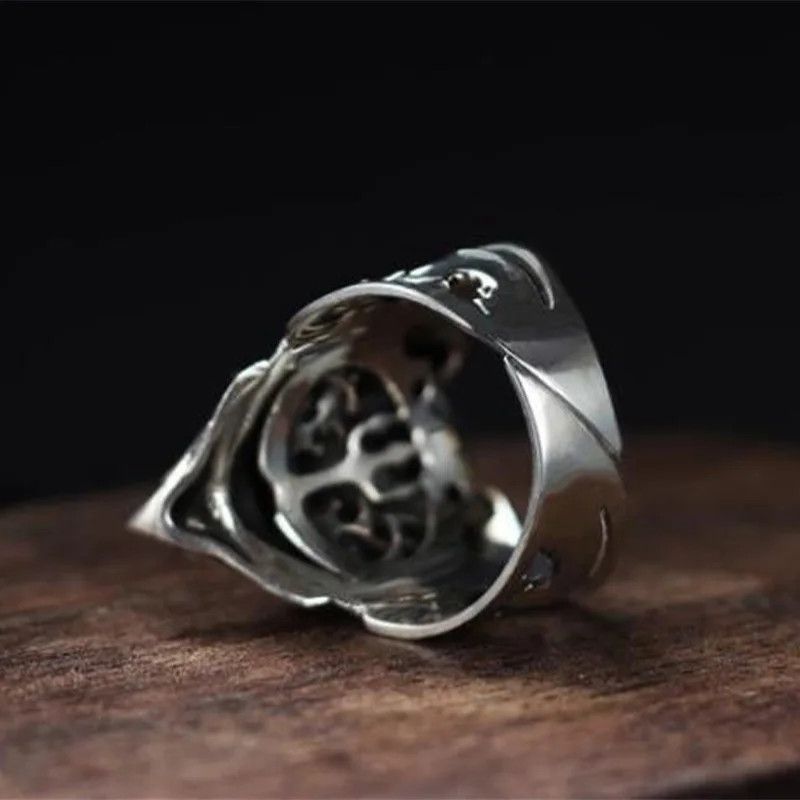 Other Retro Prajna Mask Ring Size ONE SIZE - 6 Thumbnail