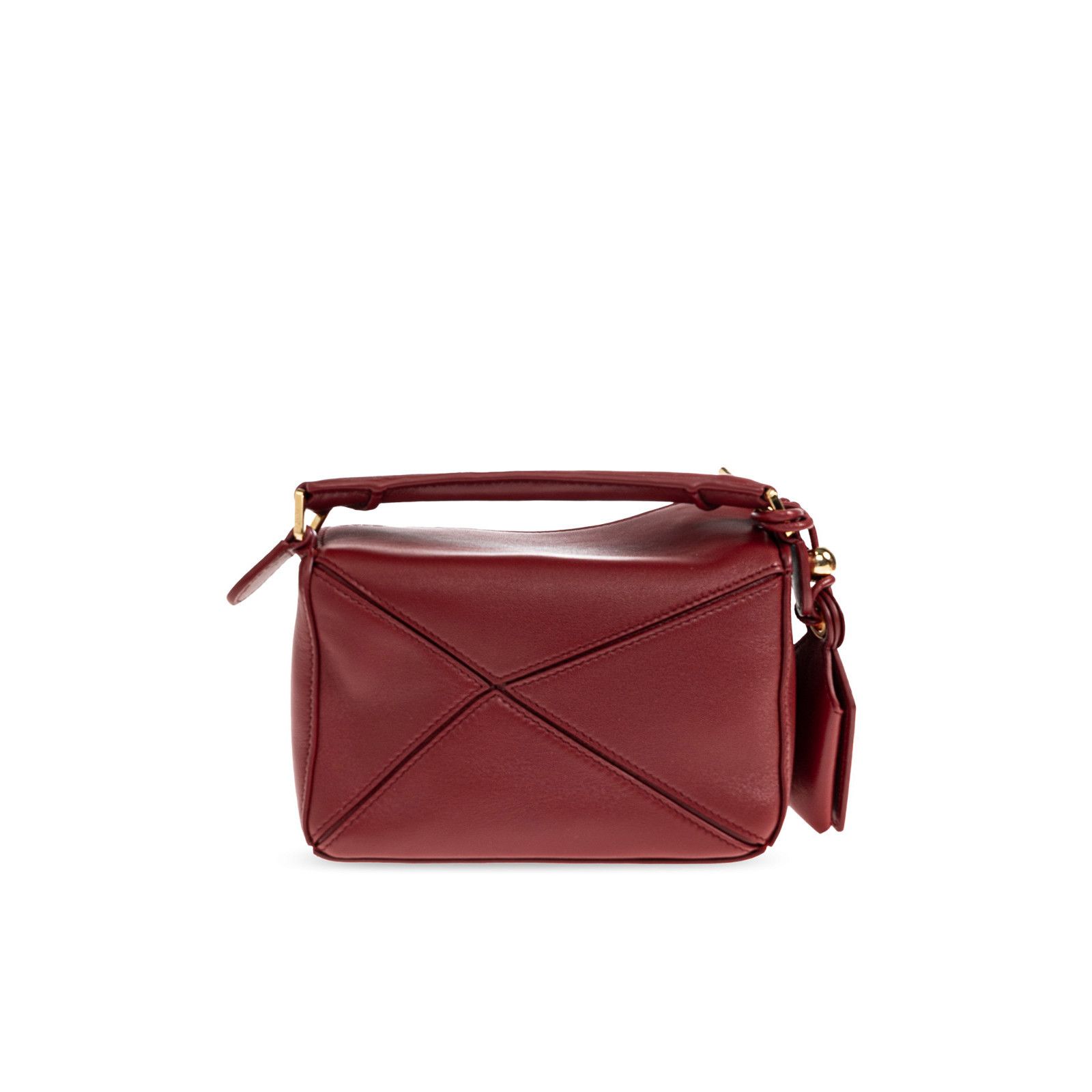 Loewe LOEWE Puzzle Mini Featherlight $3850 Burnt Red Shoulder Bag Size ONE SIZE - 2 Thumbnail