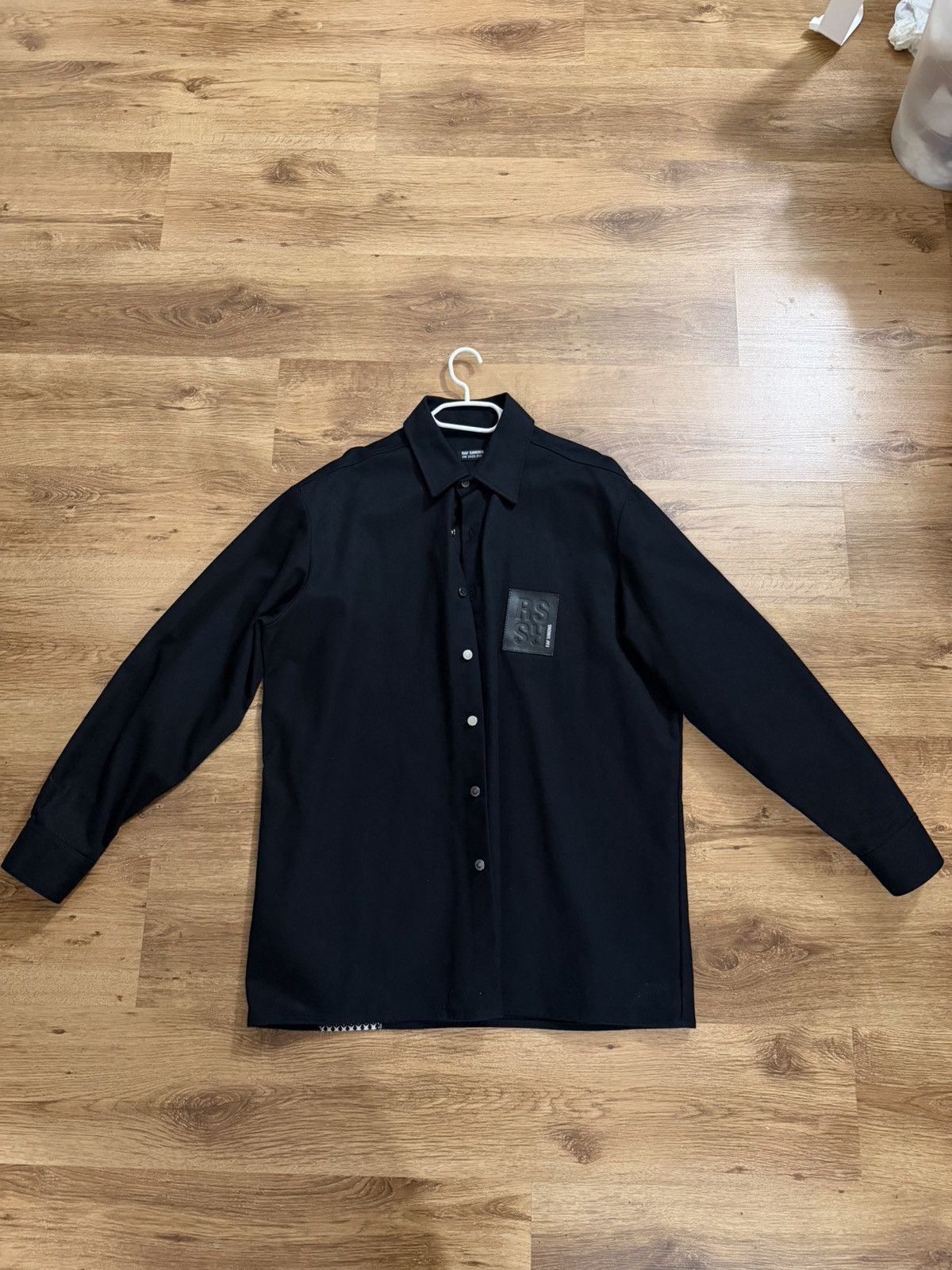 Raf Simons RAF SIMONS LOGO PATCH SHIRT Size US XL / EU 56 / 4 - 1 Thumbnail