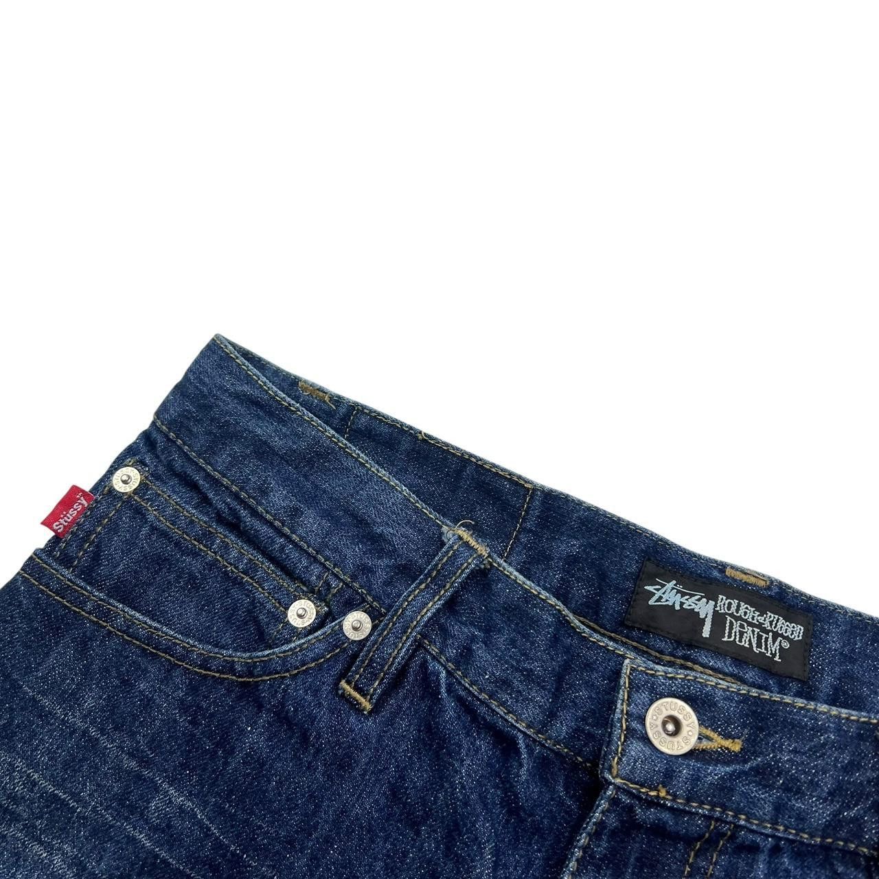 Stussy Vintage Stussy Embroidered Patch Denim Shorts Jorts Waist 32 Size US 32 / EU 48 - 8 Thumbnail