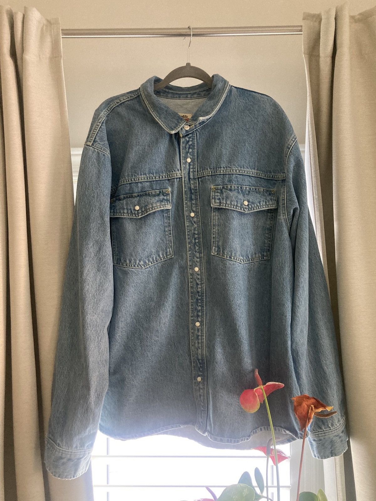 Stussy Stussy Denim Workwear Buttoned Jacket Size US XXL / EU 58 / 5 - 2 Thumbnail