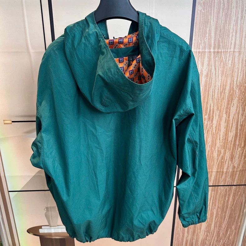 Gucci Gucci Half-zipper double G windbreaker jacket jacket 2501-N Size US M / EU 48-50 / 2 - 2 Thumbnail