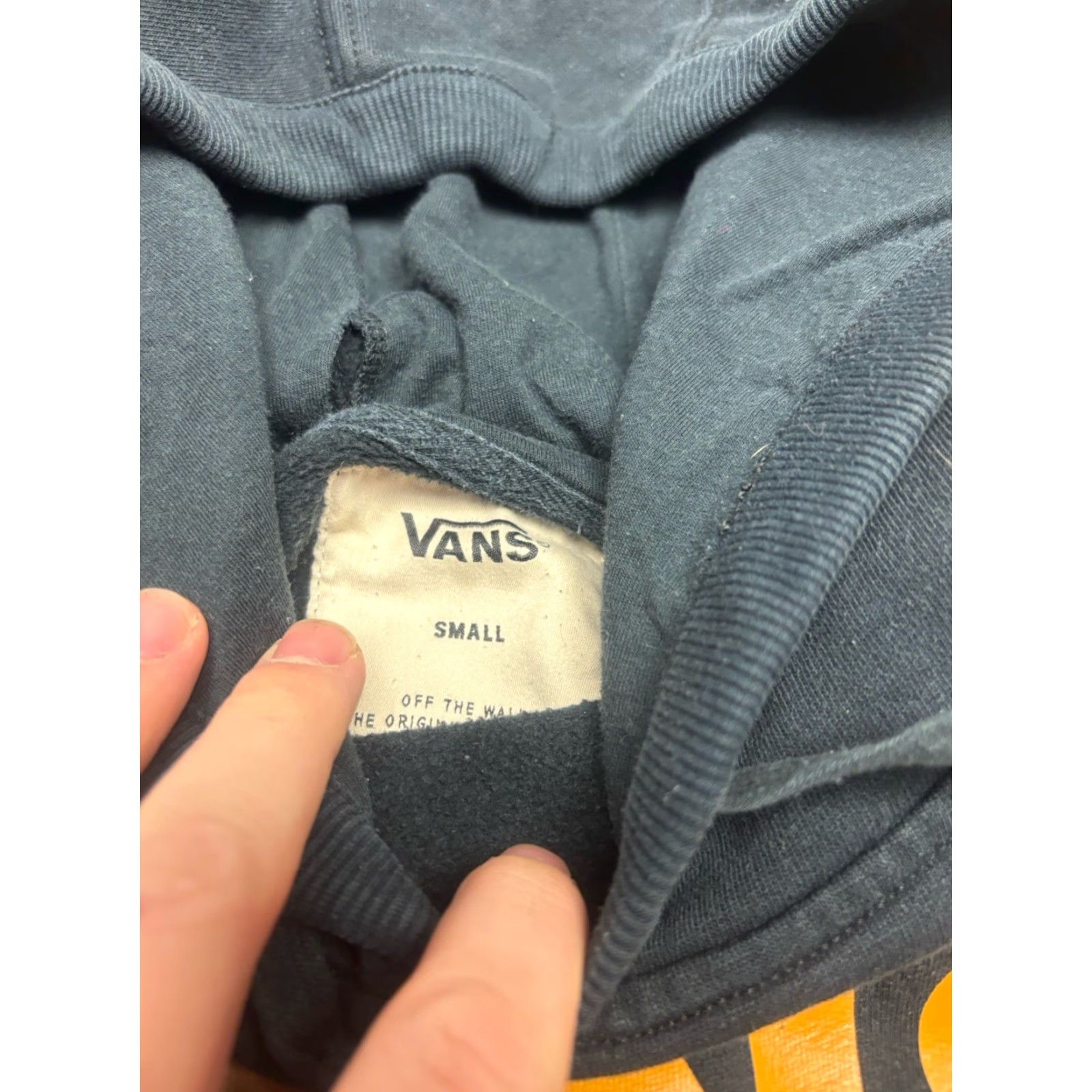 Vans VANS Logo Hoodie Men’s S Pullover Drawstring Hooded Crew Neck Multicolor Graphic Print Jacket Style Child? No Size US S / EU 44-46 / 1 - 2 Thumbnail