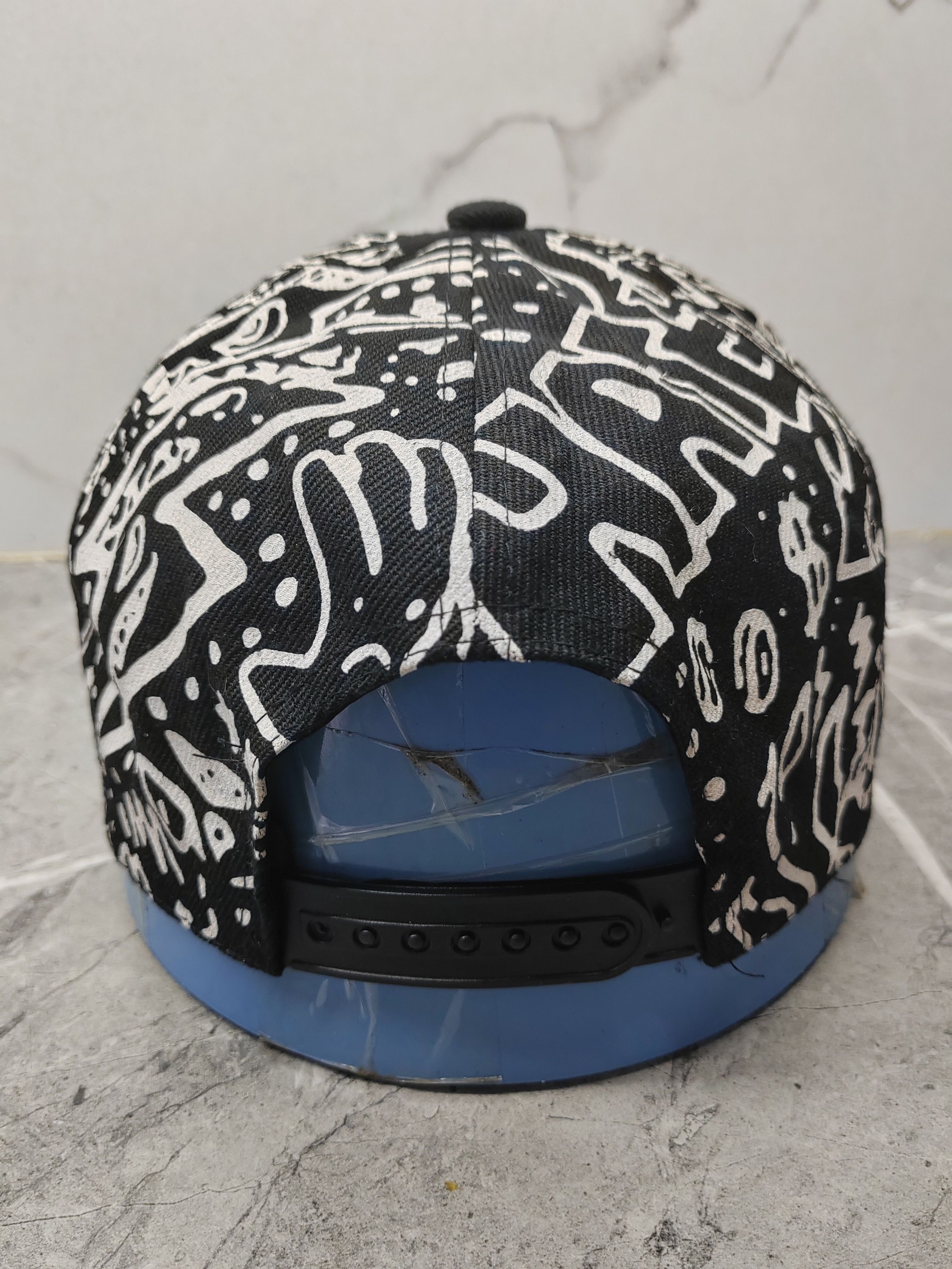 Japanese Brand Vintage Skulls Doodle Cap Hat Size ONE SIZE - 5 Thumbnail