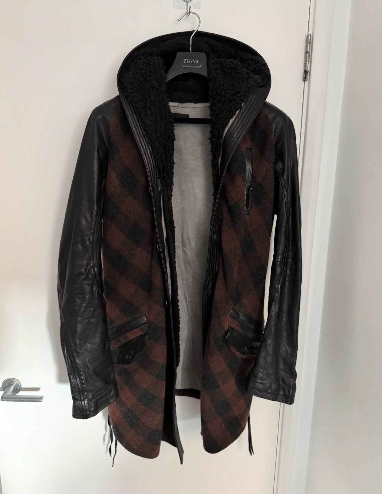 KMRii Kmrii Lambskin & wool hoodie coat Size US M / EU 48-50 / 2 - 7 Thumbnail