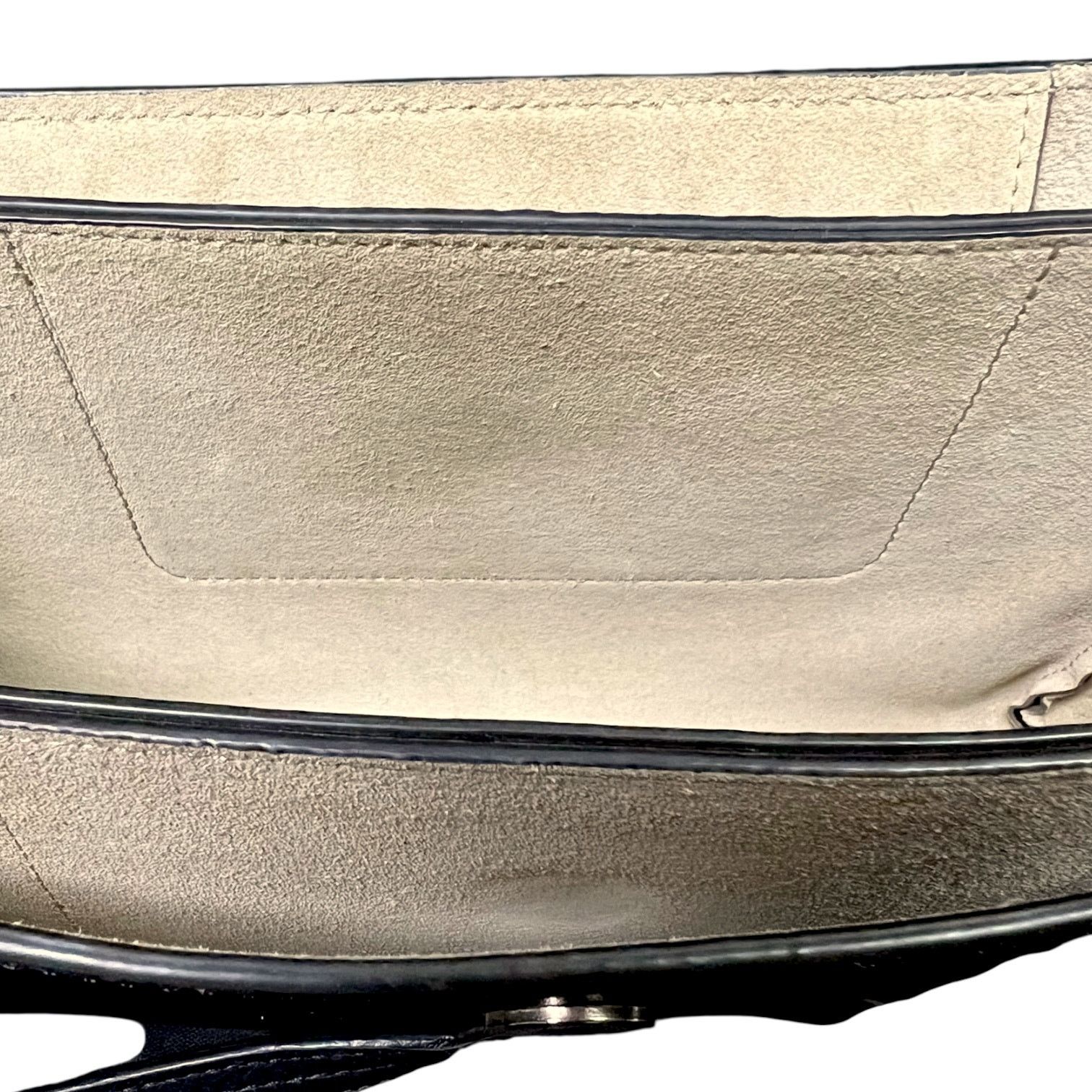 Chloe Chloe Faye Black & Gold Handbag w/ Strap - $1,350 Retail Size ONE SIZE - 10 Thumbnail