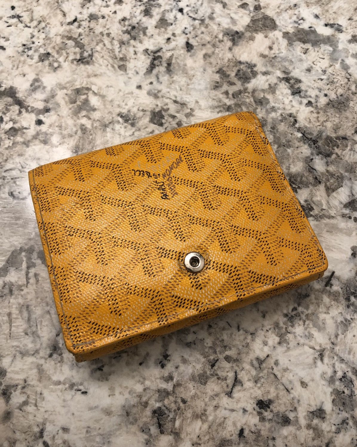 Goyard Goyard Orange Bi Fold Wallet | Grailed