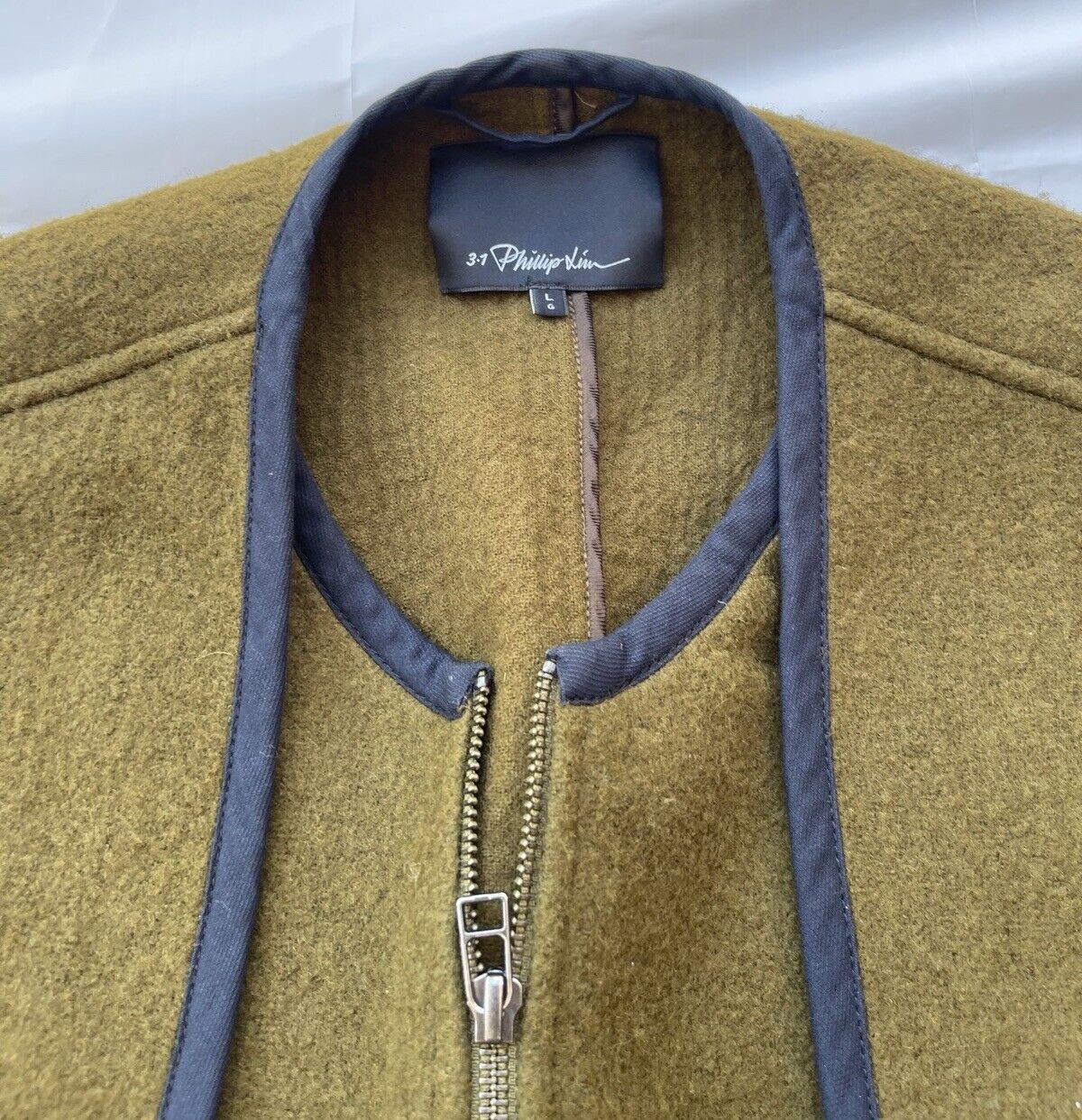 3.1 Phillip Lim 3.1 Phillip Lim wool Long Sleeve Zip Jacket Size US L / EU 52-54 / 3 - 4 Thumbnail