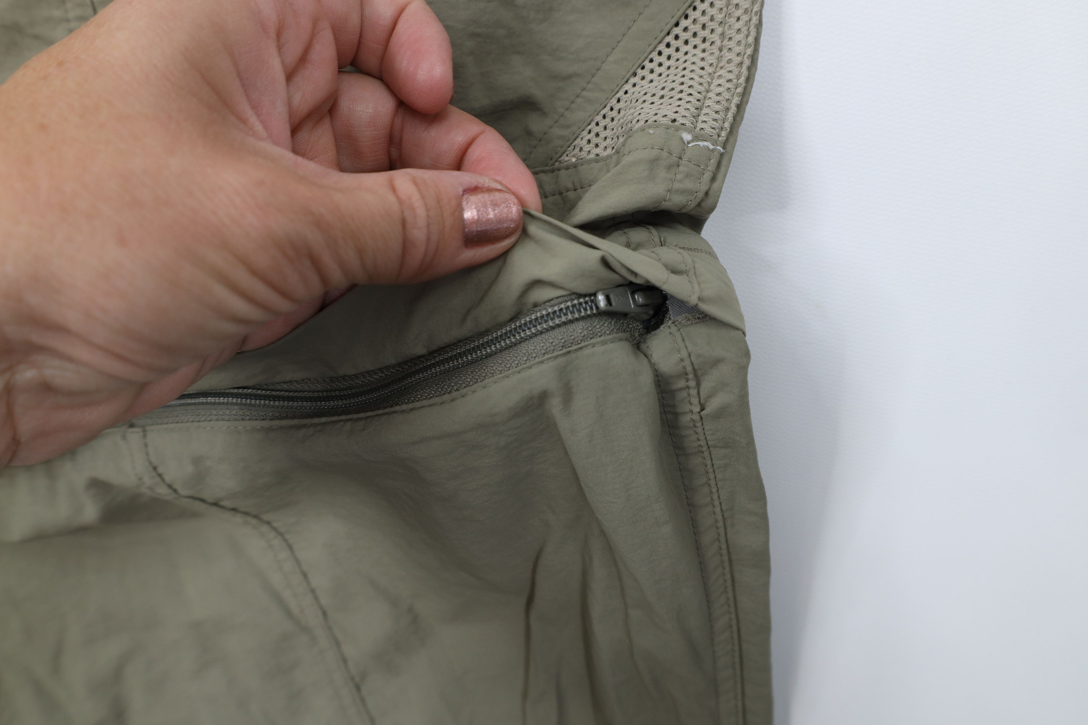 Columbia Vintage Y2K Columbia PFG Wide Leg Cargo Pants Shorts Beige Size US 38 / EU 54 - 6 Thumbnail