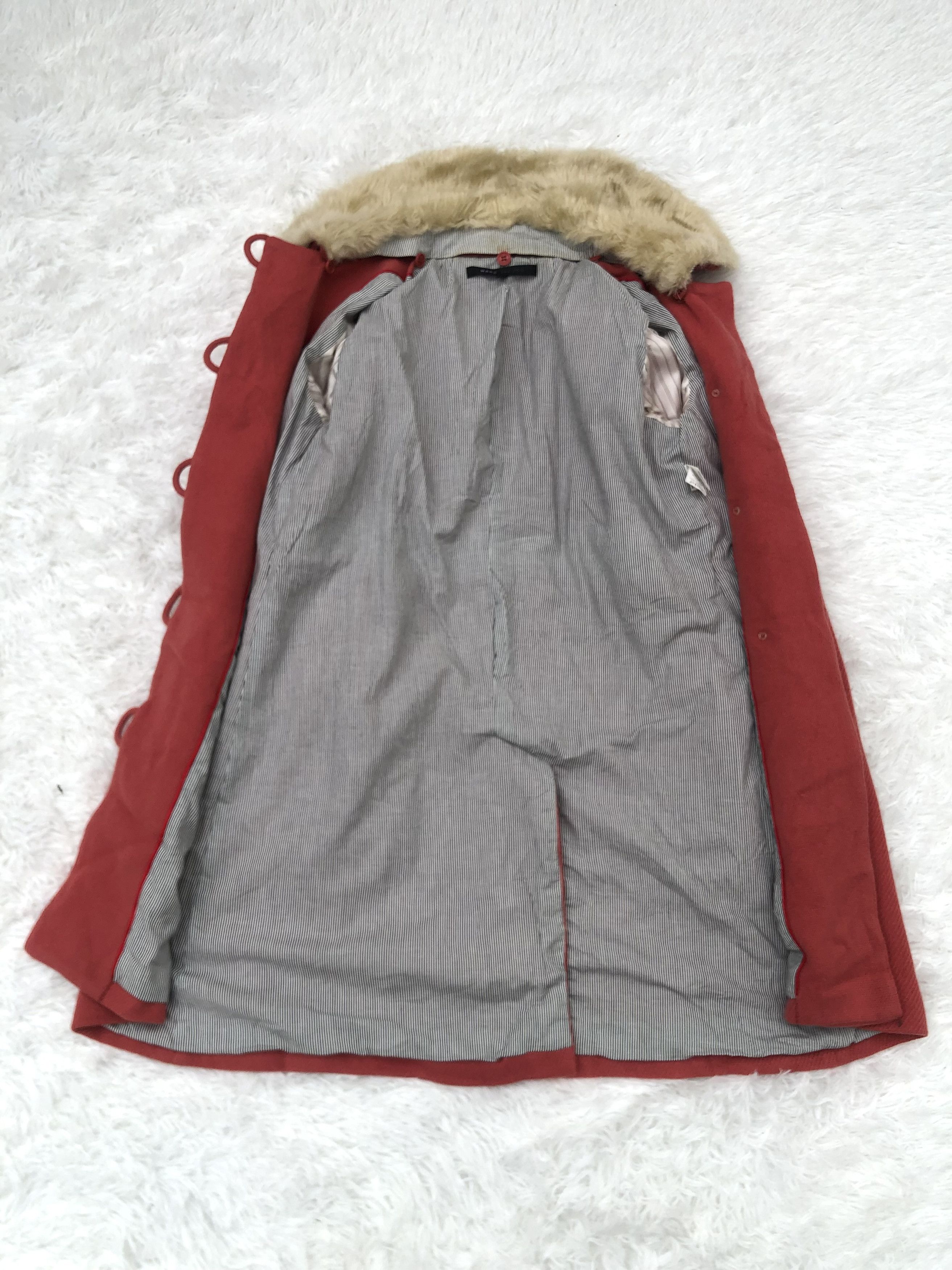 Marc Jacobs Marc Jacobs Faux Fur Sherpa Collar Coat Size M / US 6-8 / IT 42-44 - 4 Thumbnail